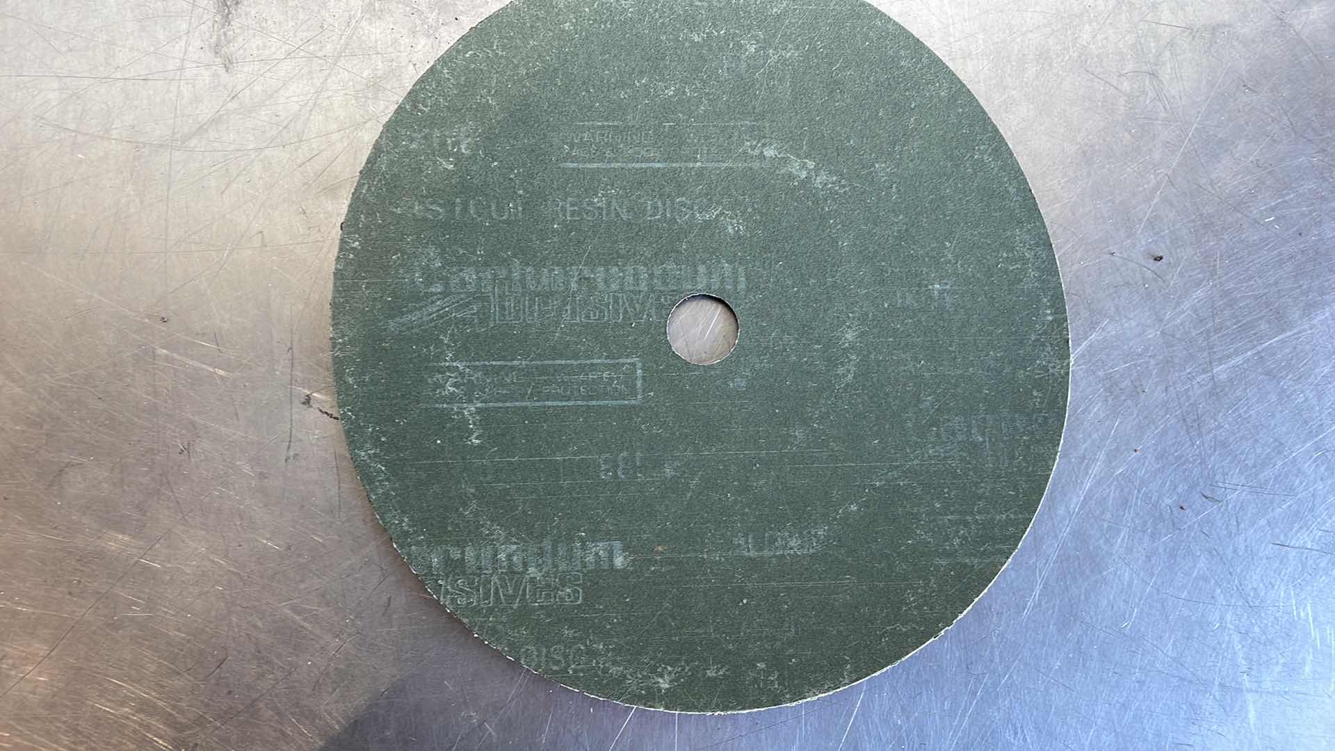 Photo 1 of CARBORUNDUM ABRASIVES ASTCUT RESIN DISCS 9” (10)