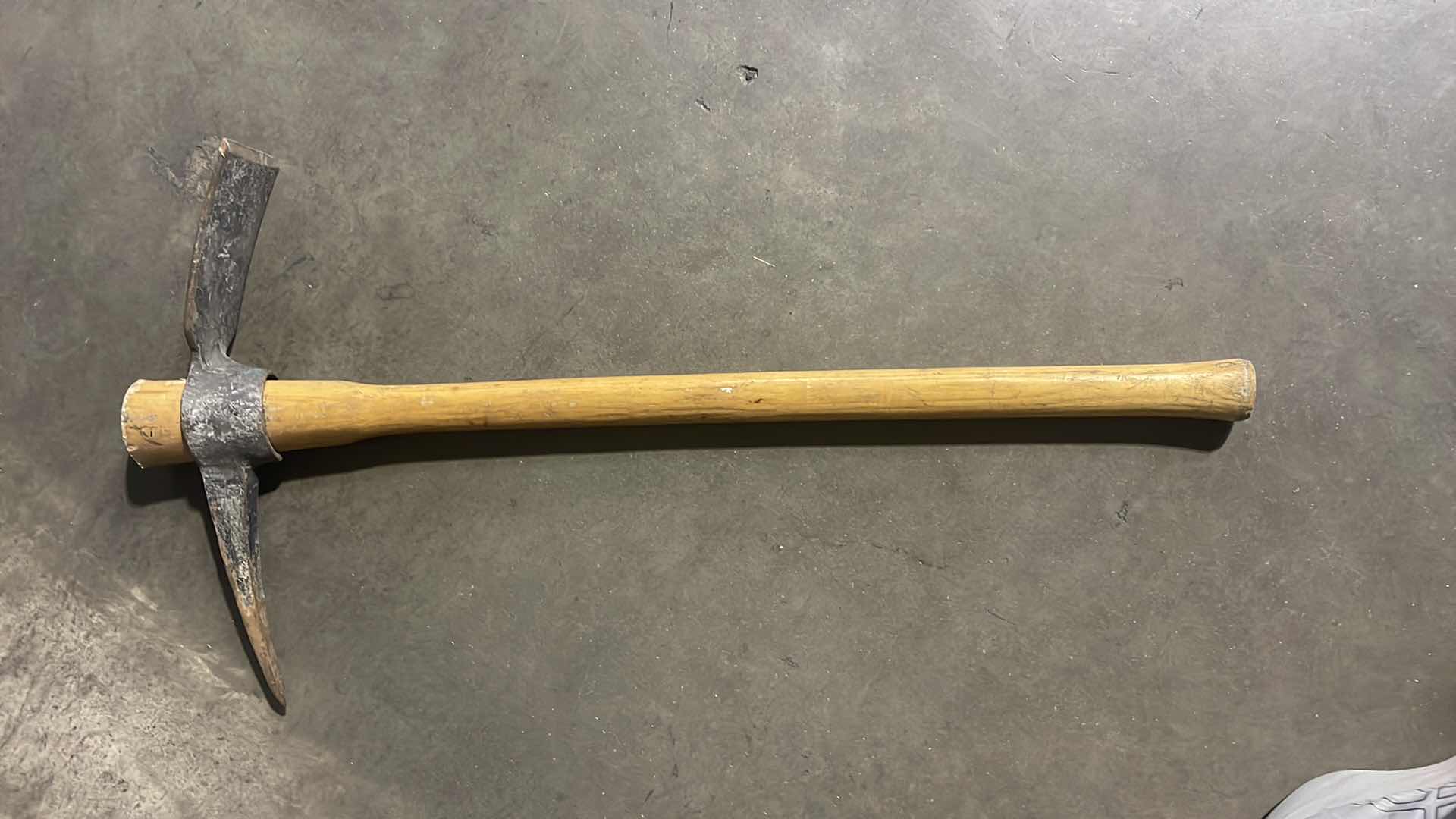 Photo 1 of WOOD HANDLE PICK MATTOCK