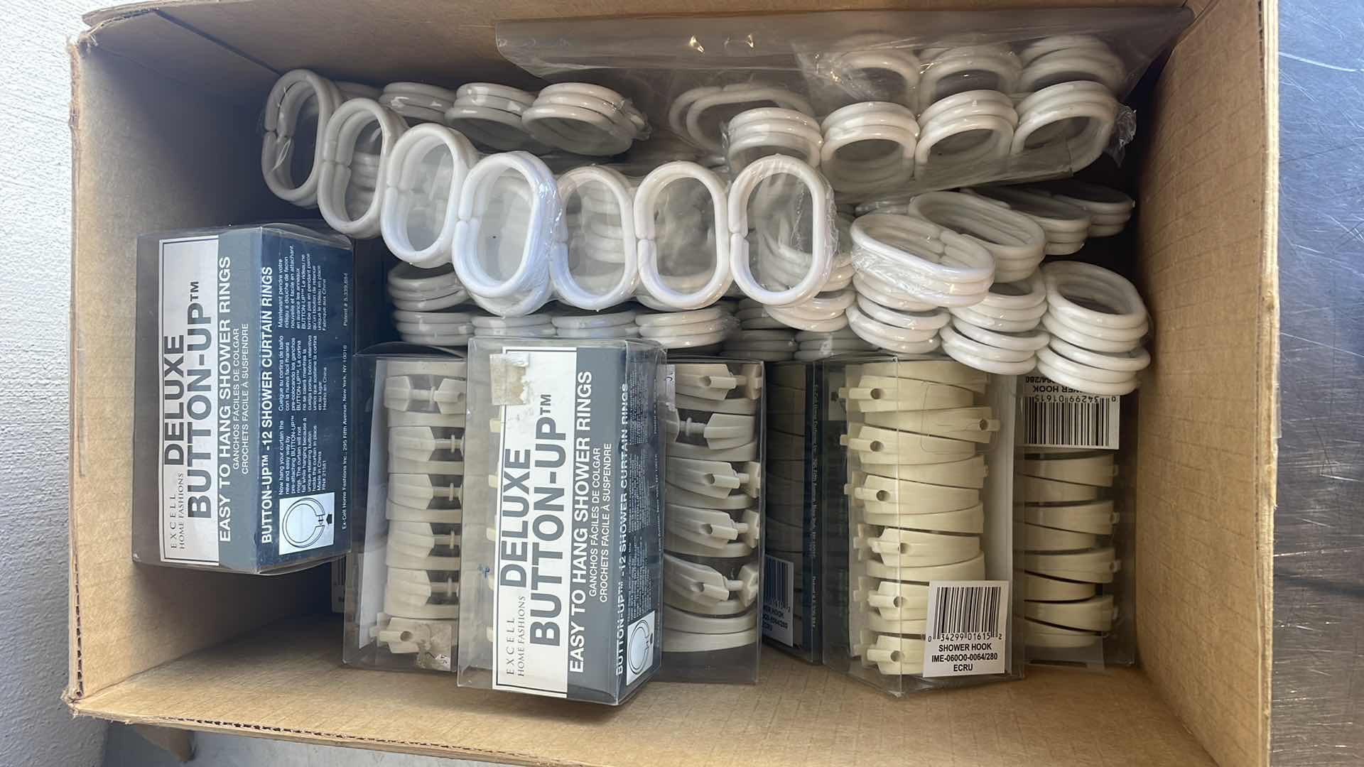 Photo 1 of SHOWER CURTAIN RINGS VARIETY OF TYPES AND KINDS