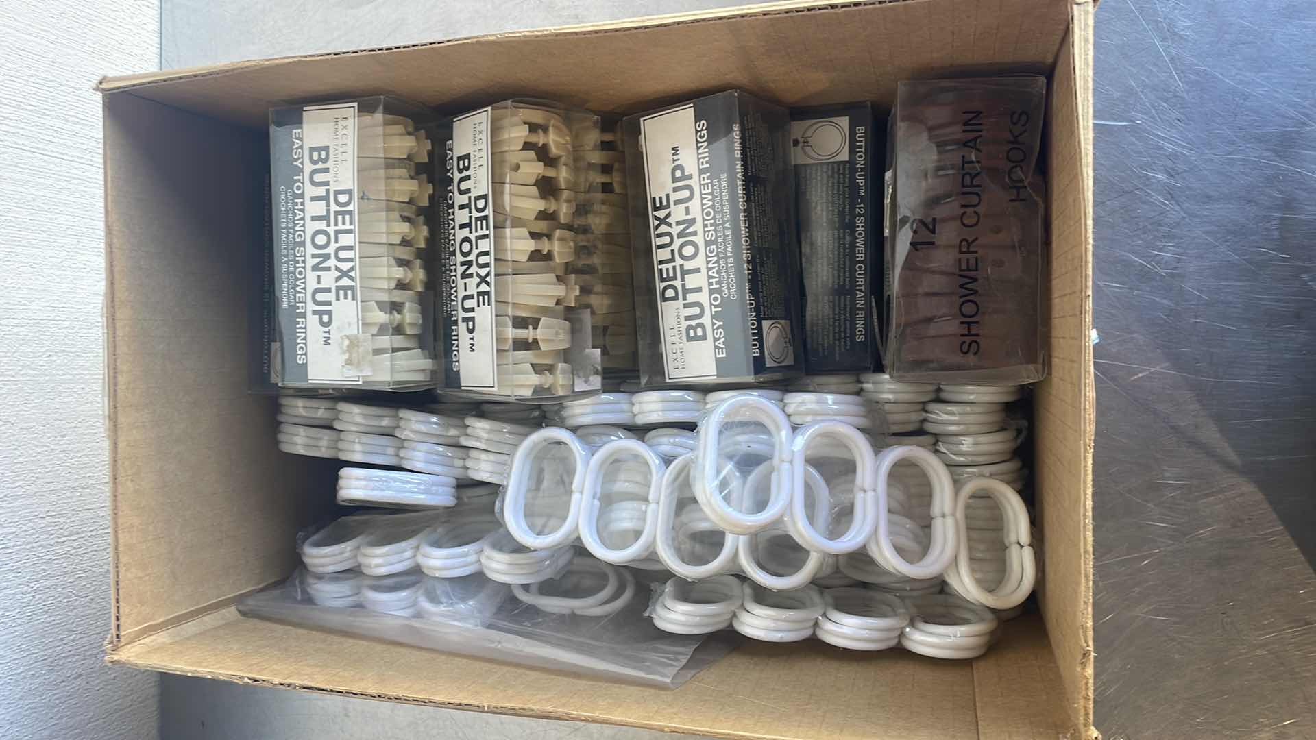 Photo 2 of SHOWER CURTAIN RINGS VARIETY OF TYPES AND KINDS