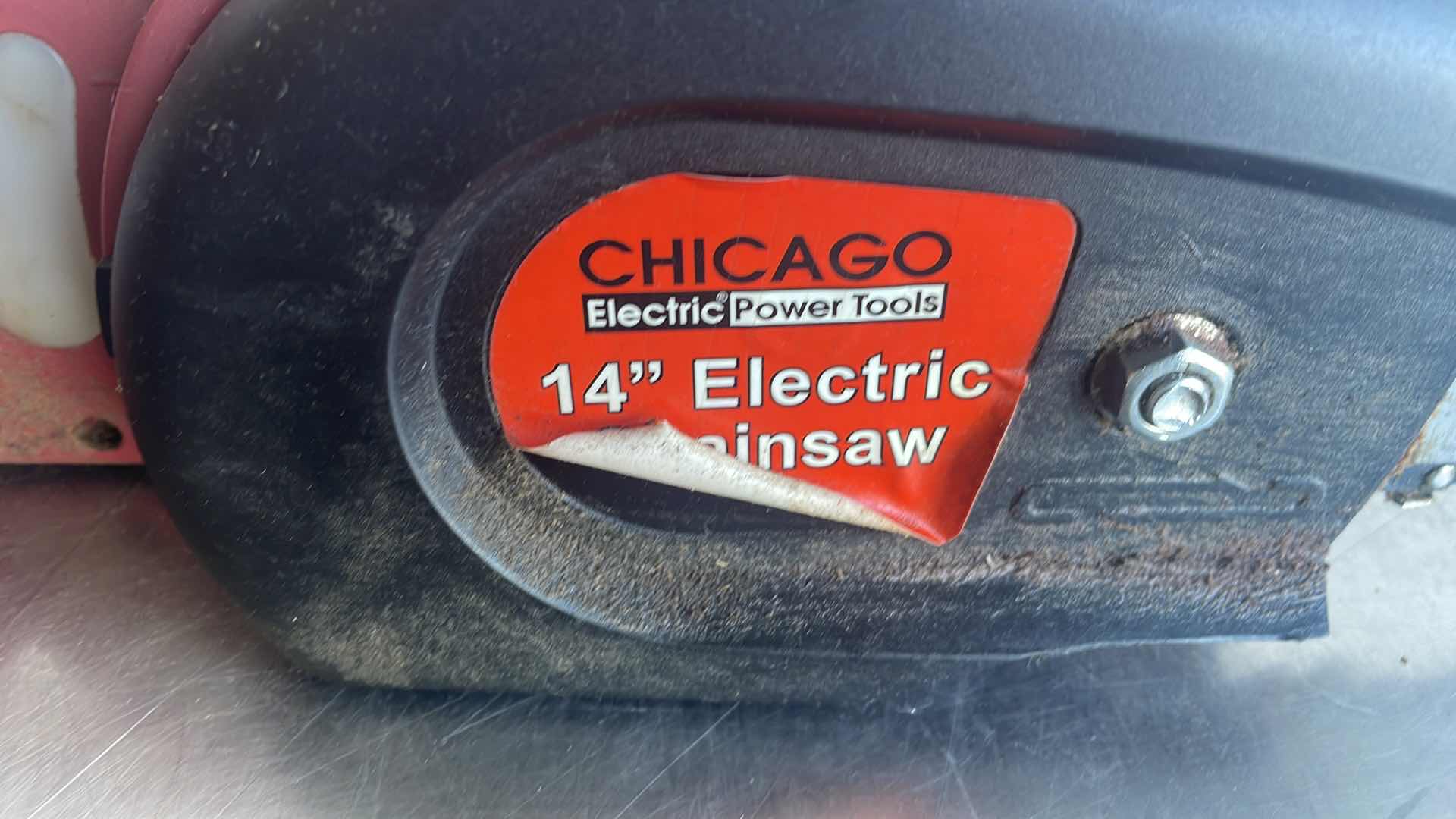 Photo 1 of CHICAGO 14” ELECTRIC CHAINSAW