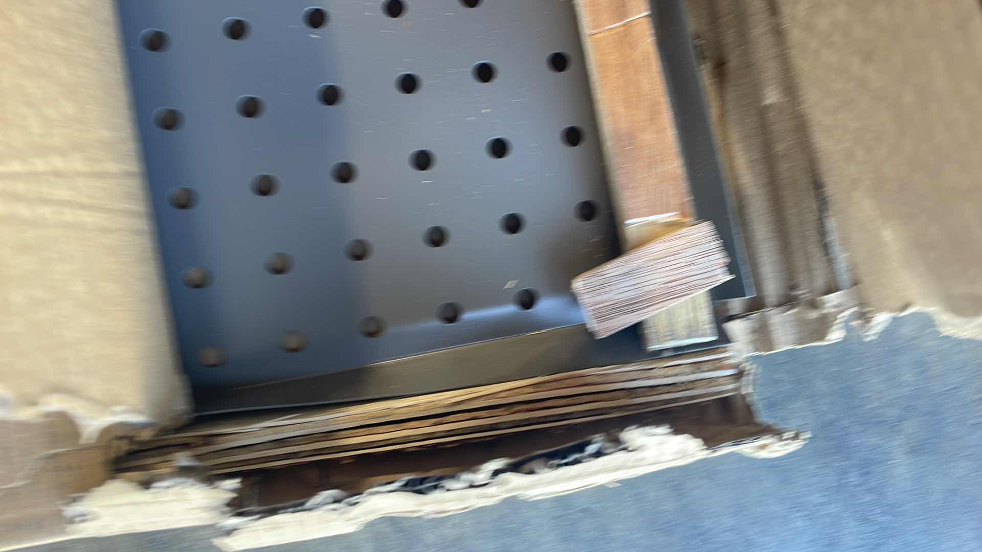 Photo 1 of ULINE H-4293 24”X48"STEEL PEGBOARD GRAY