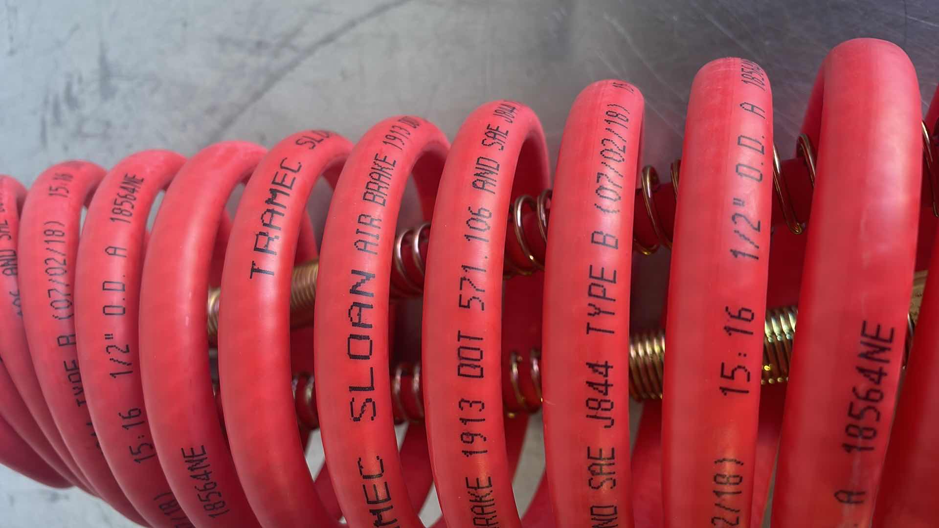 Photo 1 of TRAMEC SLOAN COIL AIR BRAKE HOSE  1/2” OD
