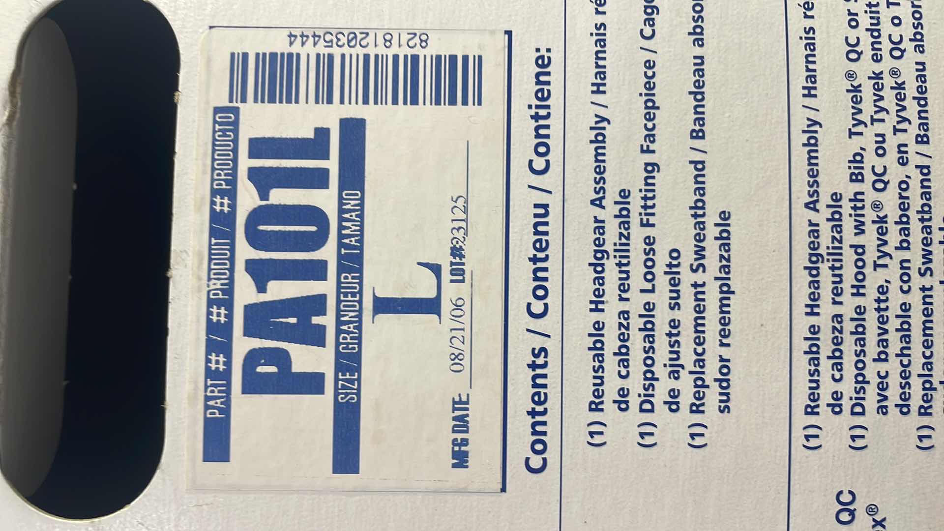 Photo 1 of NORTH COMPACT AIR POWERED AIR PURIFYING RESPIRATOR (PAPR)