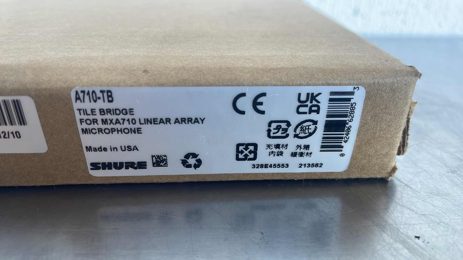 Photo 1 of SHURE A710-TB TILE BRIDGE FOR 2 FT MXA710