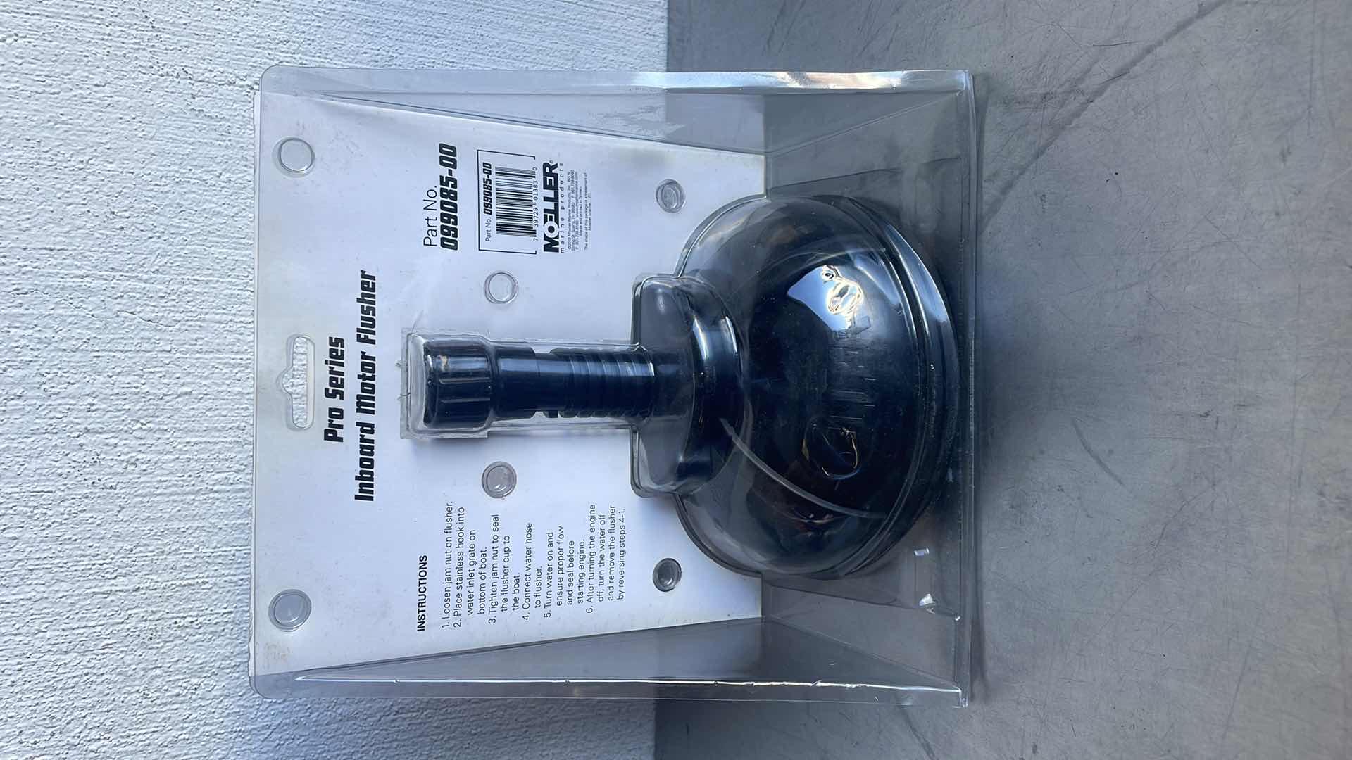 Photo 1 of MOELLER MARINE PRODUCTS
PRO SERIES INBOARD ENGINE MOROR FLUSH PART NO. 099085-00