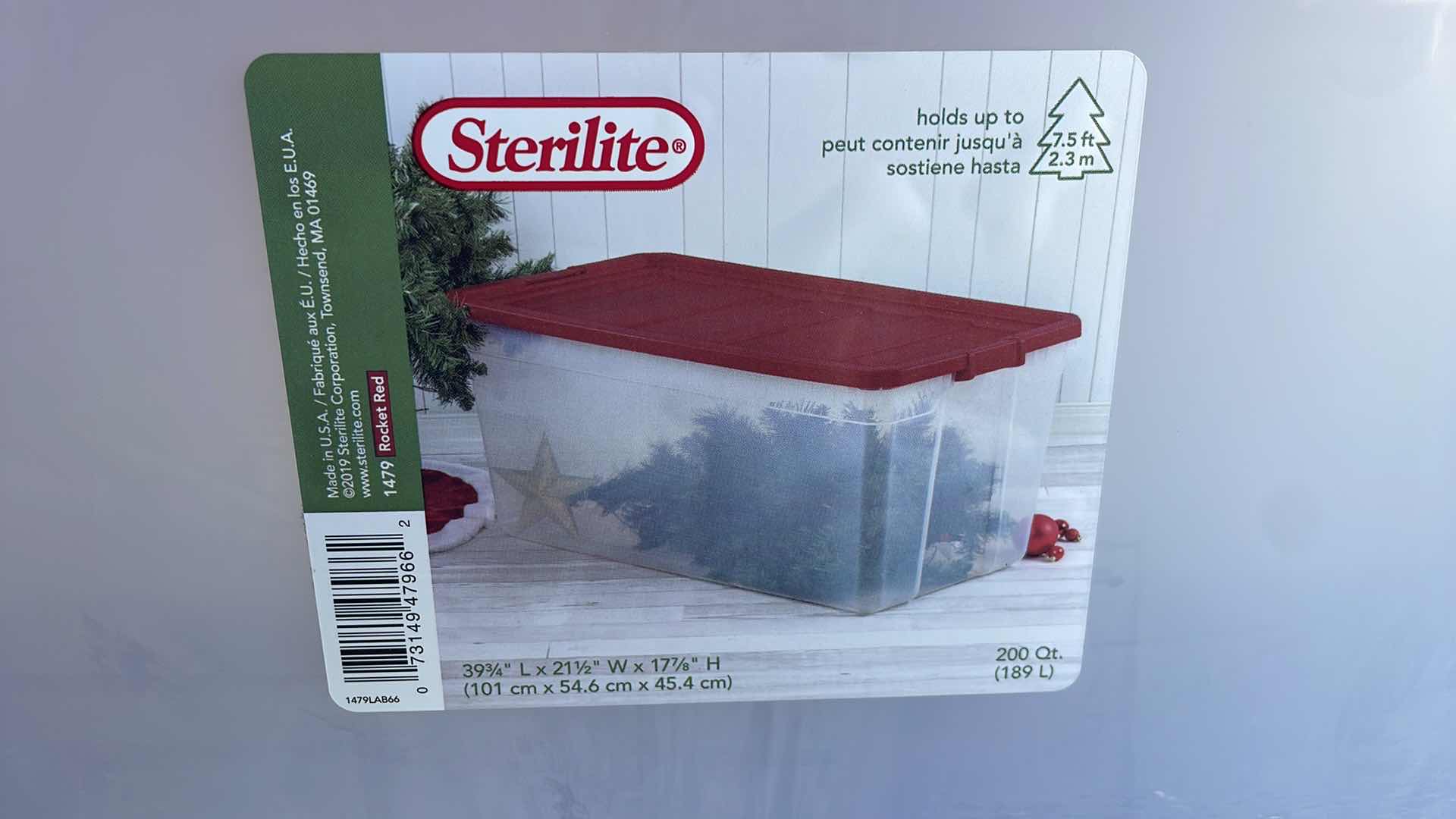 Photo 2 of STERILITE 1479 – 200 QT. STACKER BOX