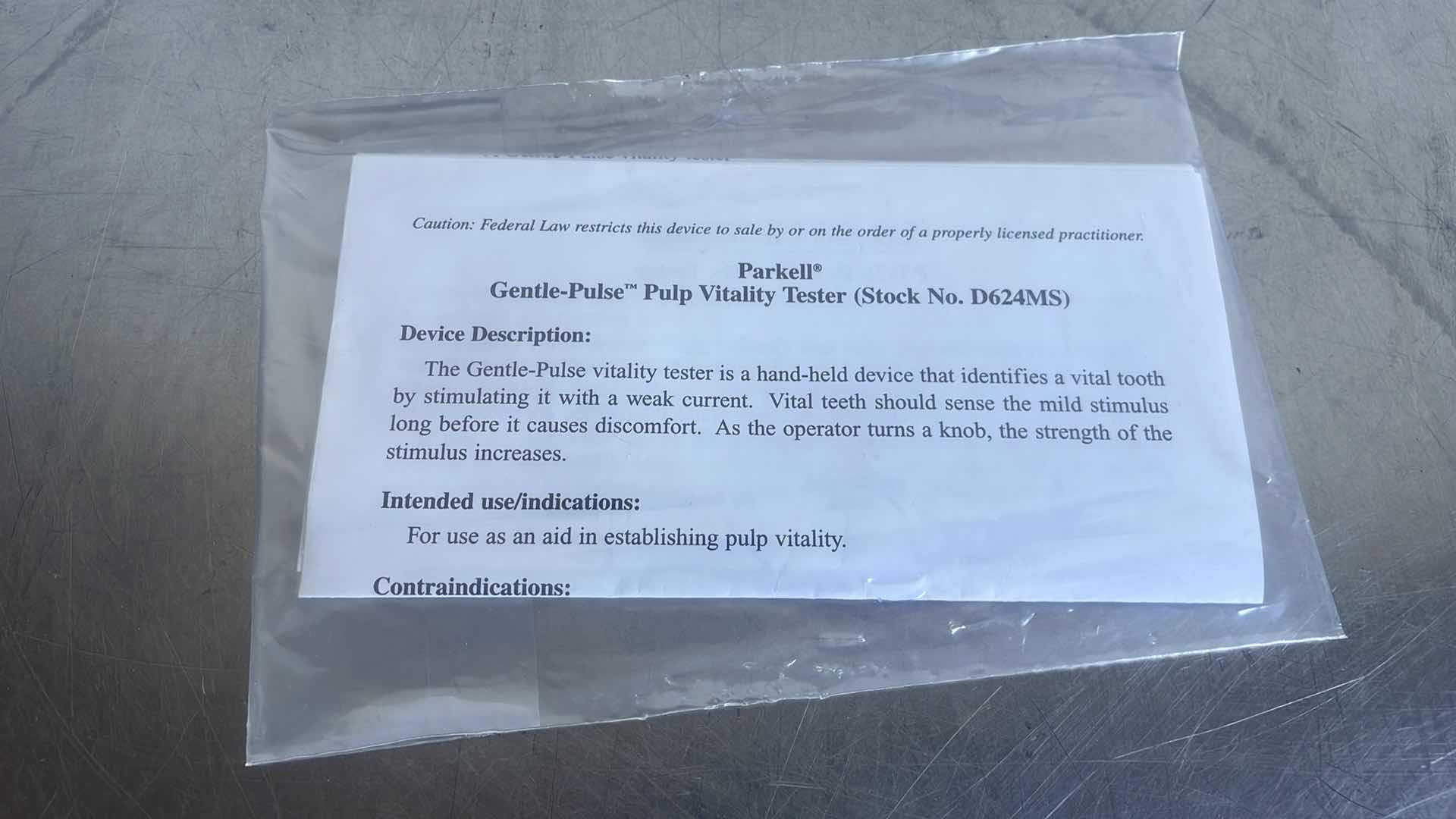 Photo 1 of PARKELL®GENTLE-PULSE™ PULP VITALITY TESTER (STOCK NO. D624MS)