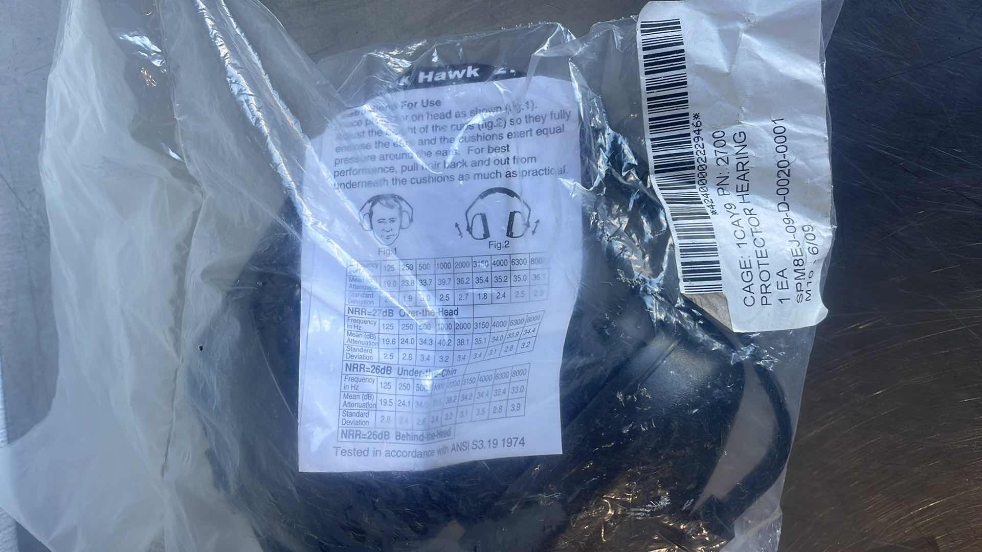 Photo 1 of BLACKHAWK 2700 HEARING PROTECTION (3)