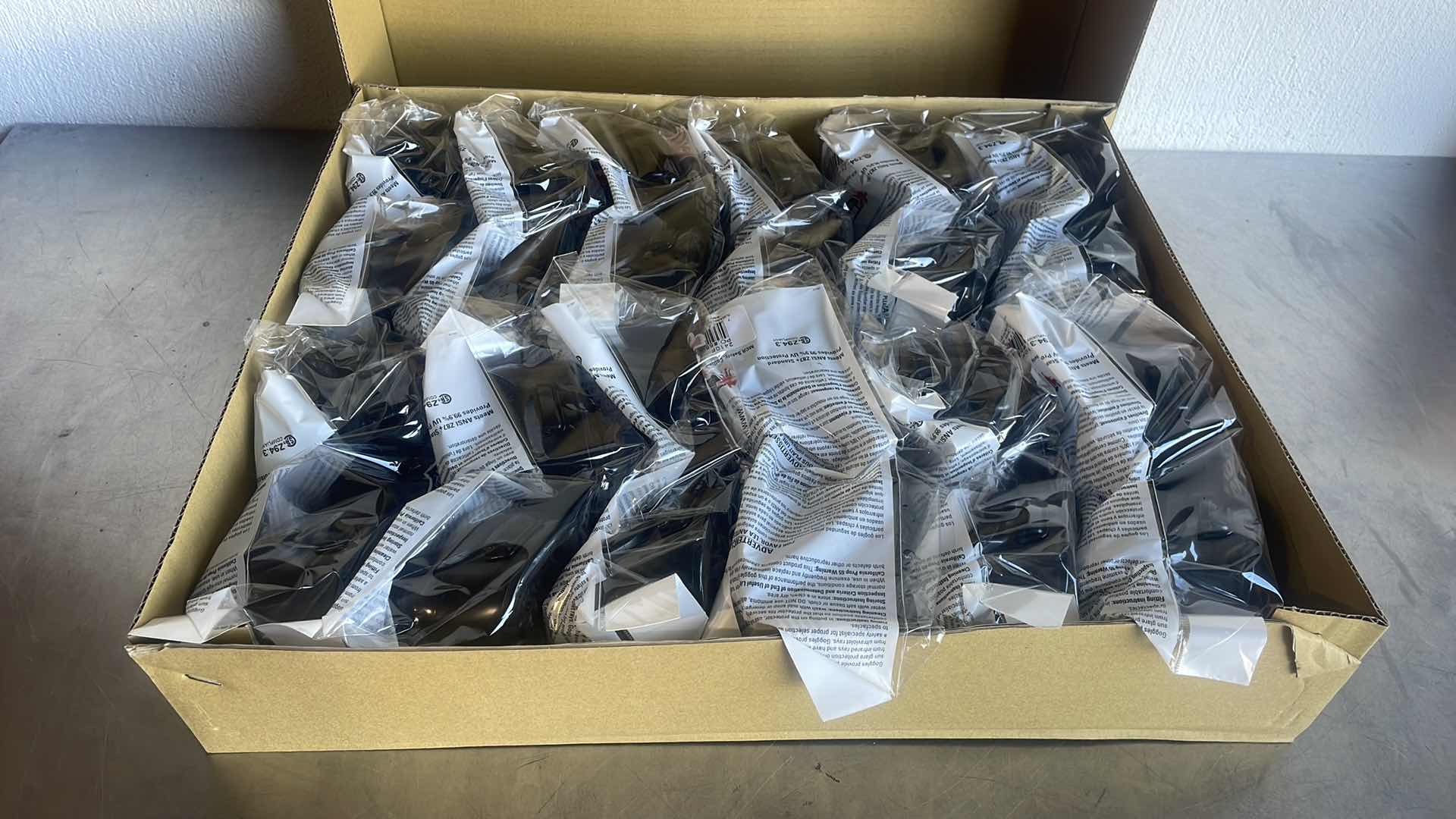 Photo 1 of MCR SAFETY GOGGLES HIGH IMPACT PROTECTORS(12)