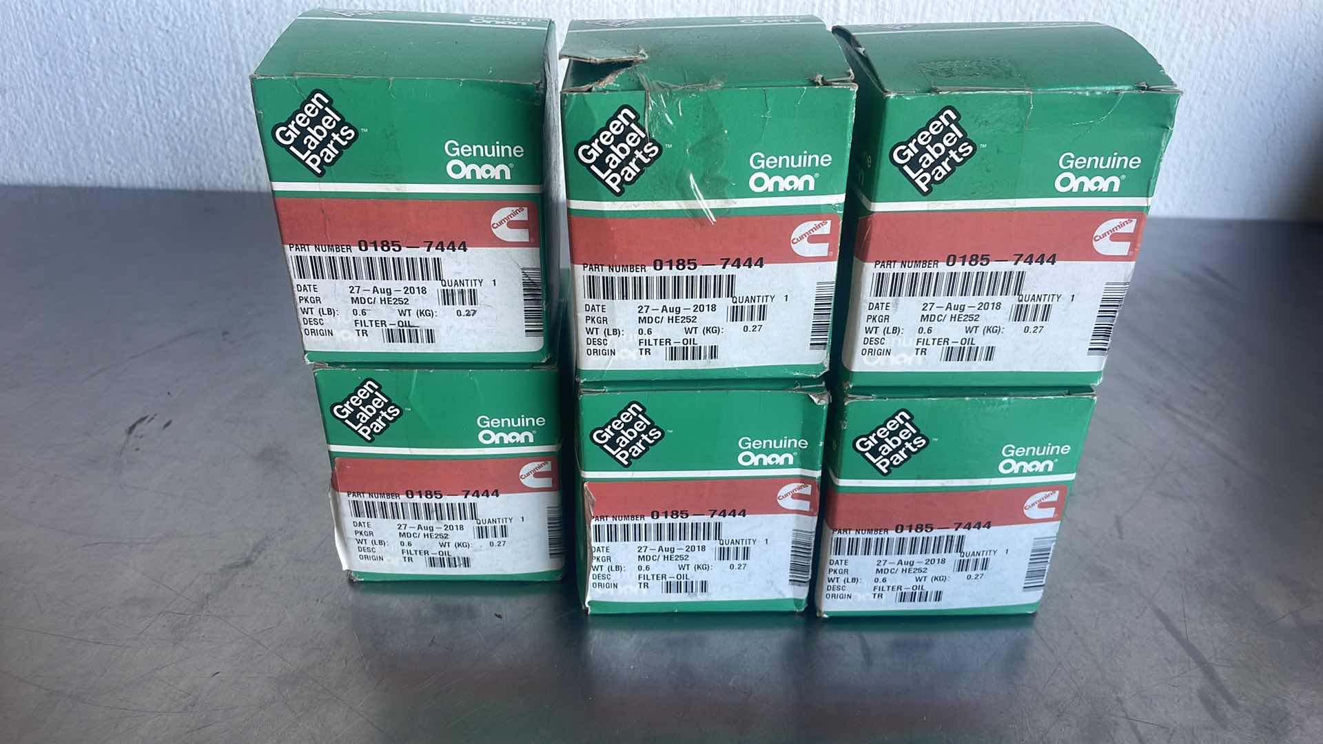 Photo 1 of ONAN OIL FILTER
PART #185-7444(6)