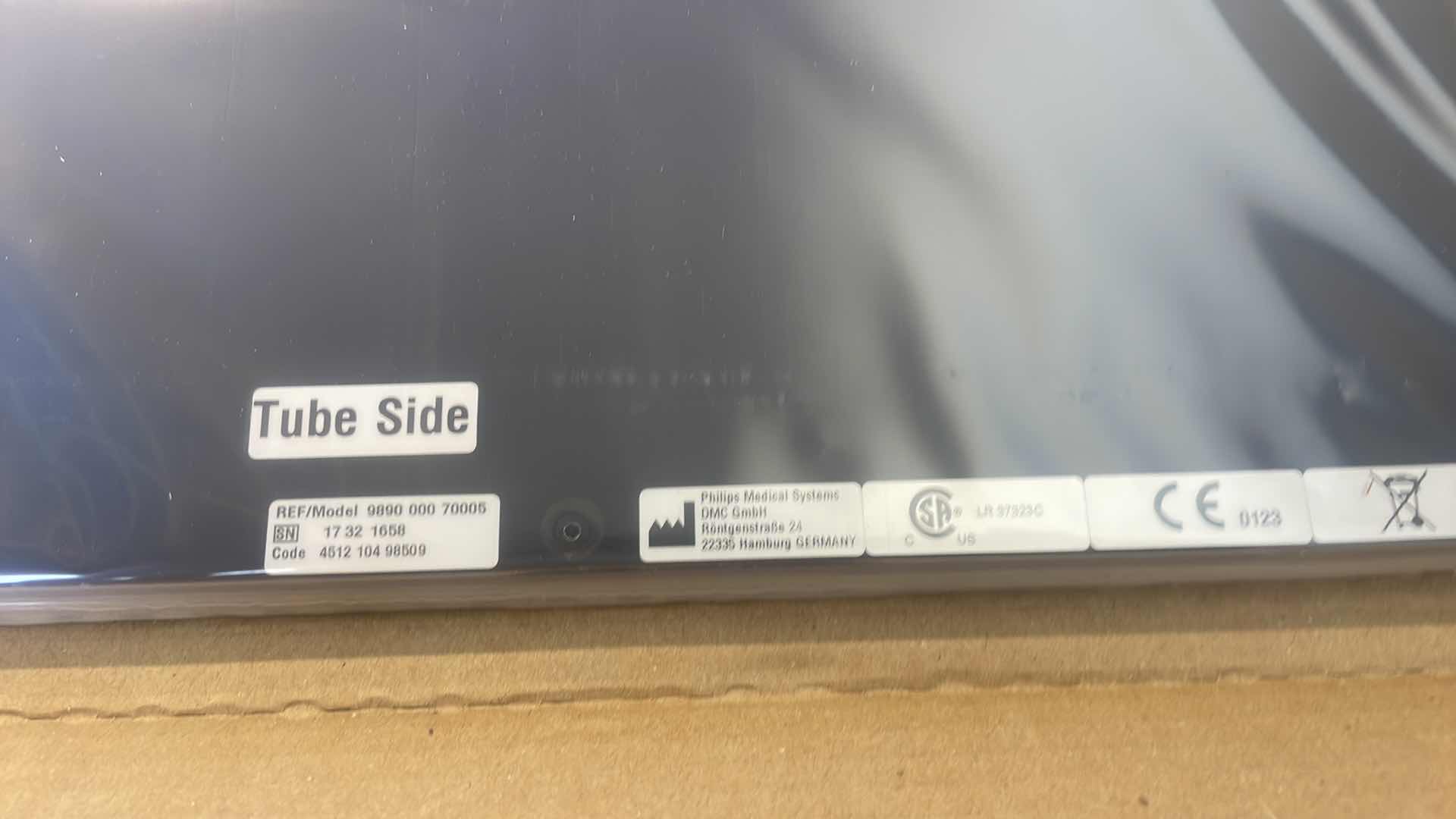 Photo 1 of PHILIPS DETECTOR 5-FIELD BUCKY CHAMBER 9890-000-70005 NEW