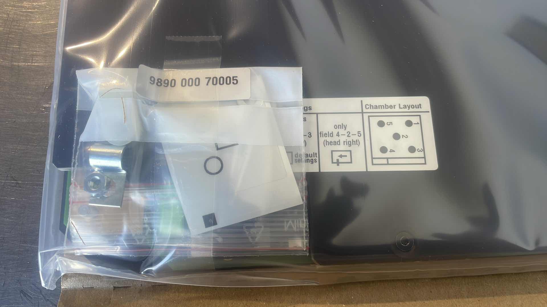 Photo 1 of PHILIPS DETECTOR 5-FIELD BUCKY CHAMBER 9890-000-70005 NEW