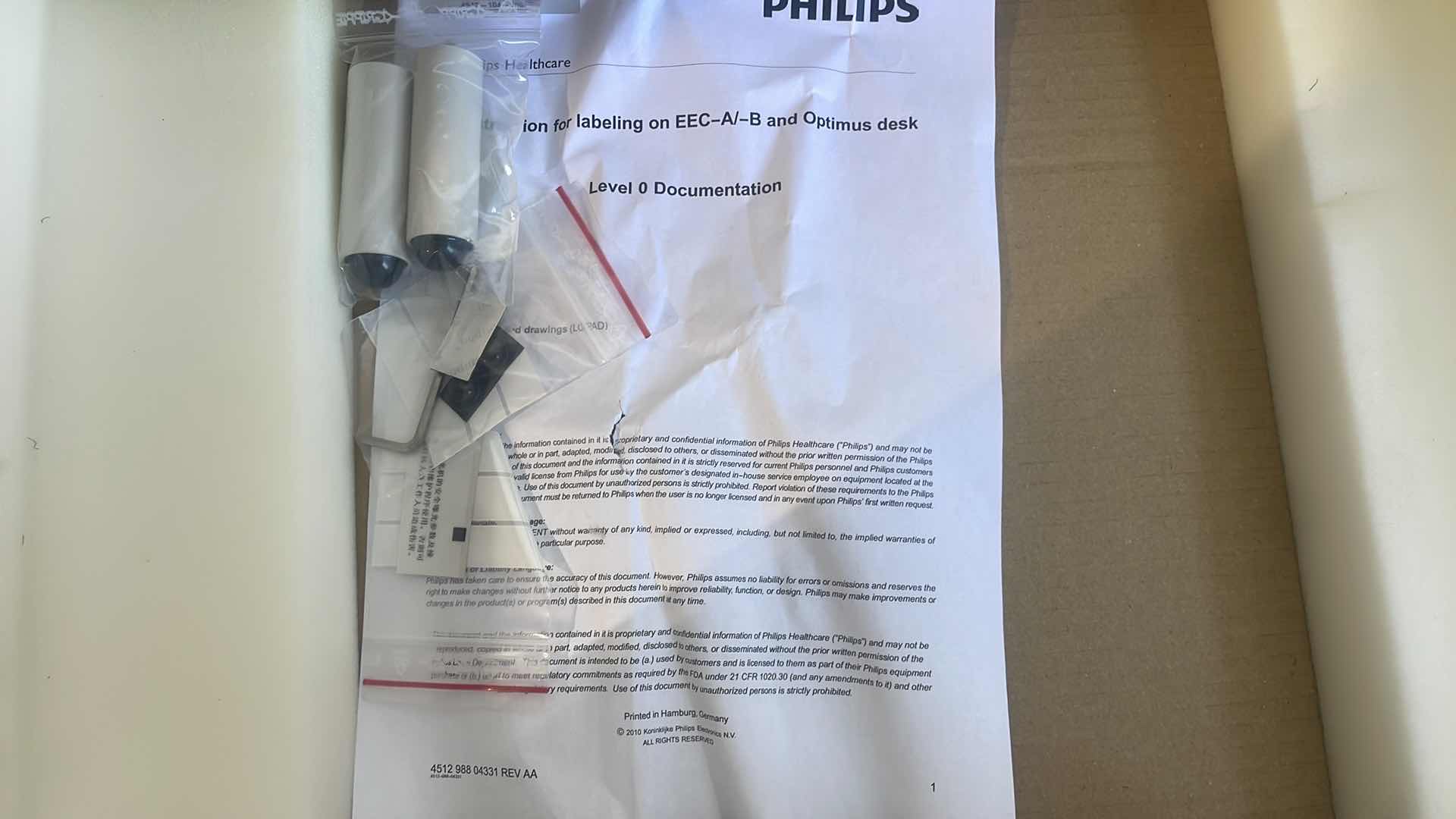 Photo 8 of PHILIPS 9890-000-02408 OPTIMUS 50 X-RAY MACHINE GENERATOR CONTROL