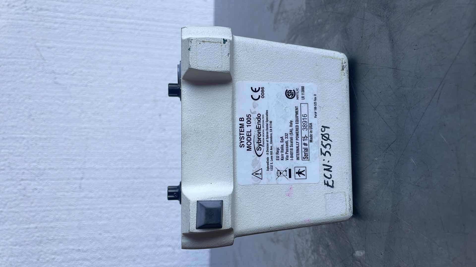 Photo 2 of SYBRON- ANALYTIC SYSTEM B HEATSOURCE DOWNPACK OBTURATION - "MAIN UNIT ONLY"