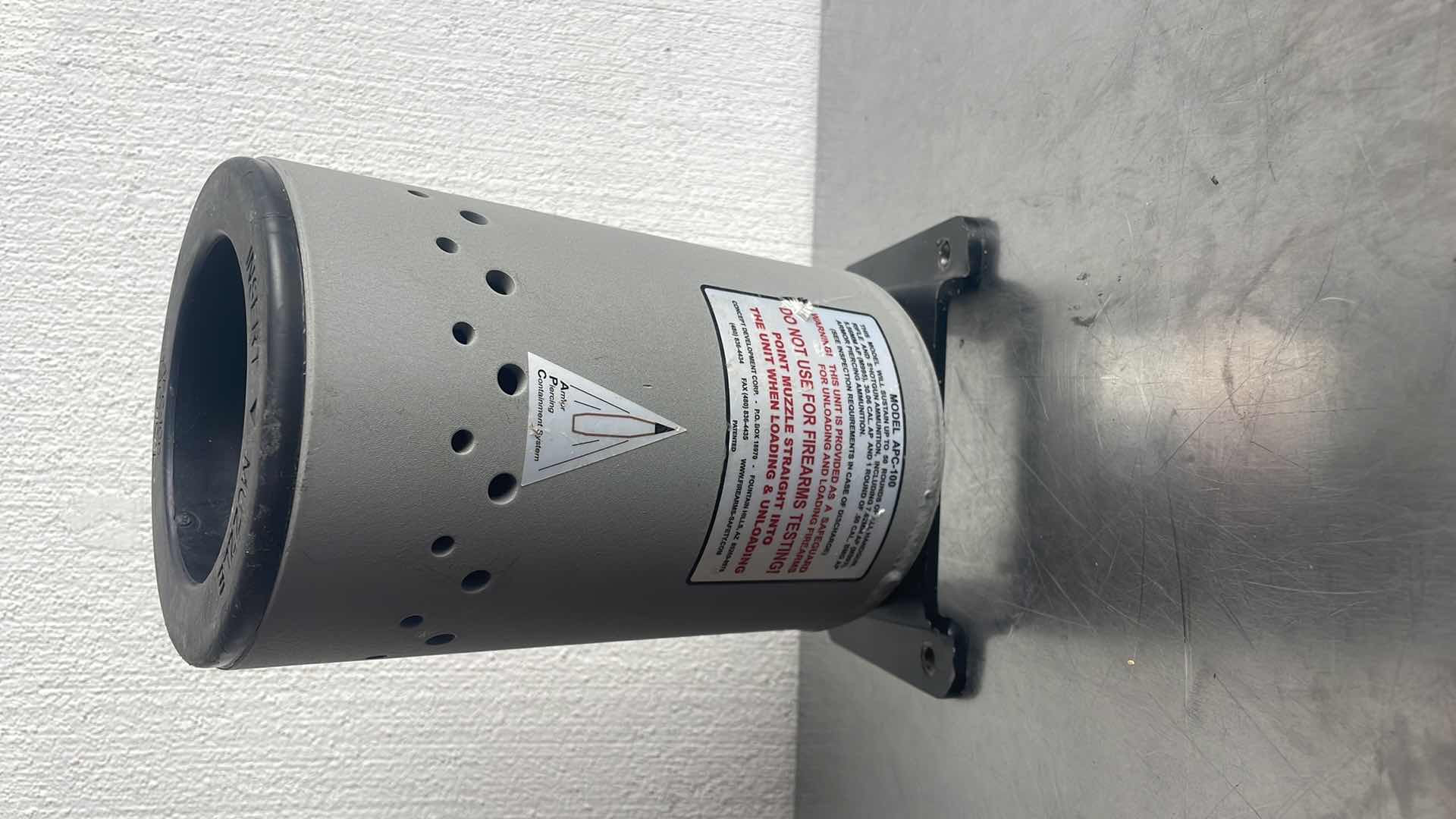 Photo 7 of APC-100 ARMOR PIERCING
CONTAINMENT SYSTEM