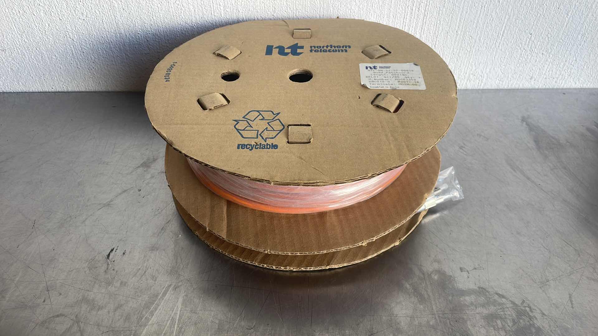 Photo 1 of FIBER OPTIC PATCHCORD NTF-QN-SZ-SP-00019 QUAD PATCHCORD LENGTH: 19M.