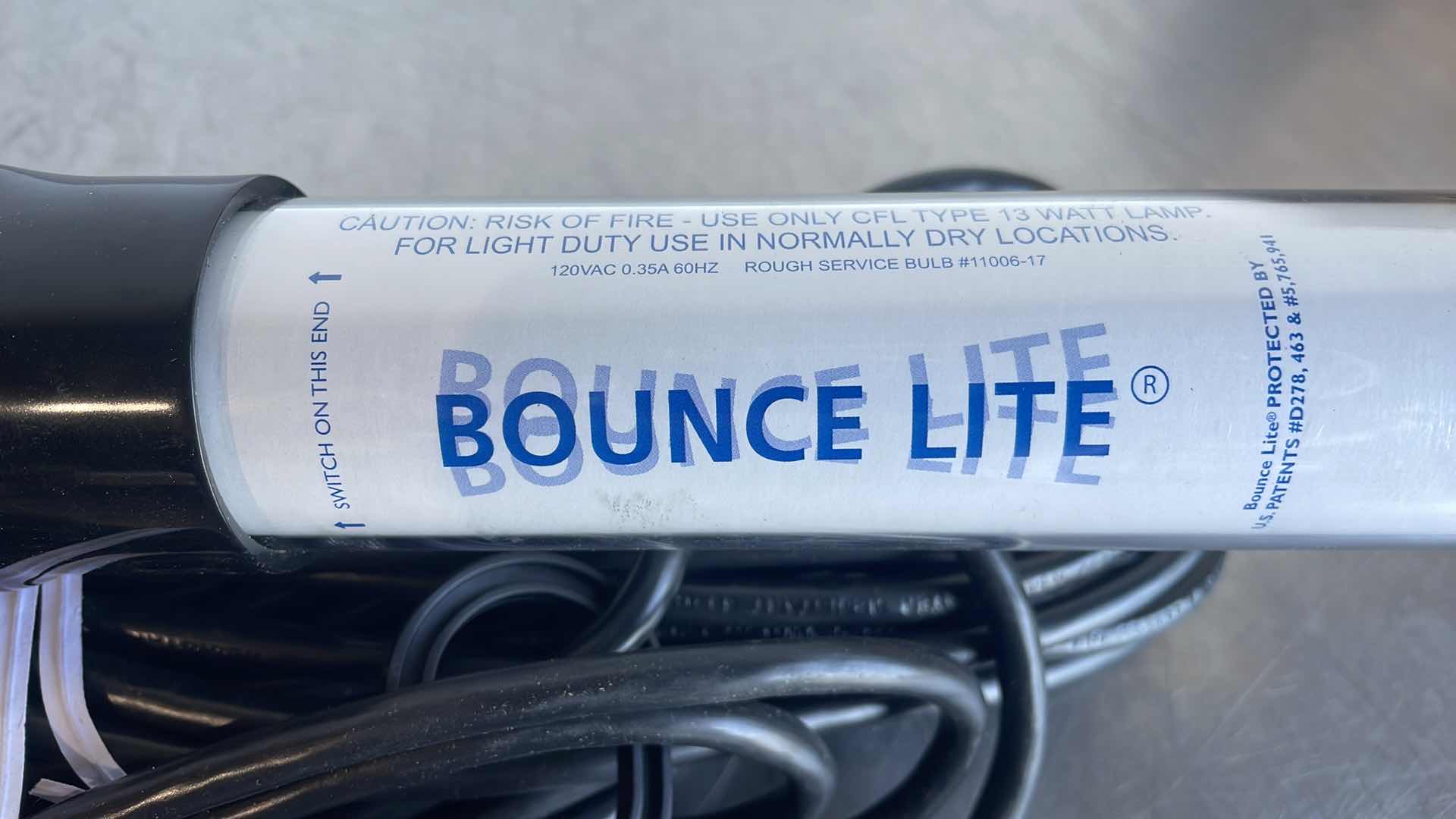 Photo 2 of CENTRAL TOOLS 13 WATT FLUORESCENT WORK BOUNCE LITE