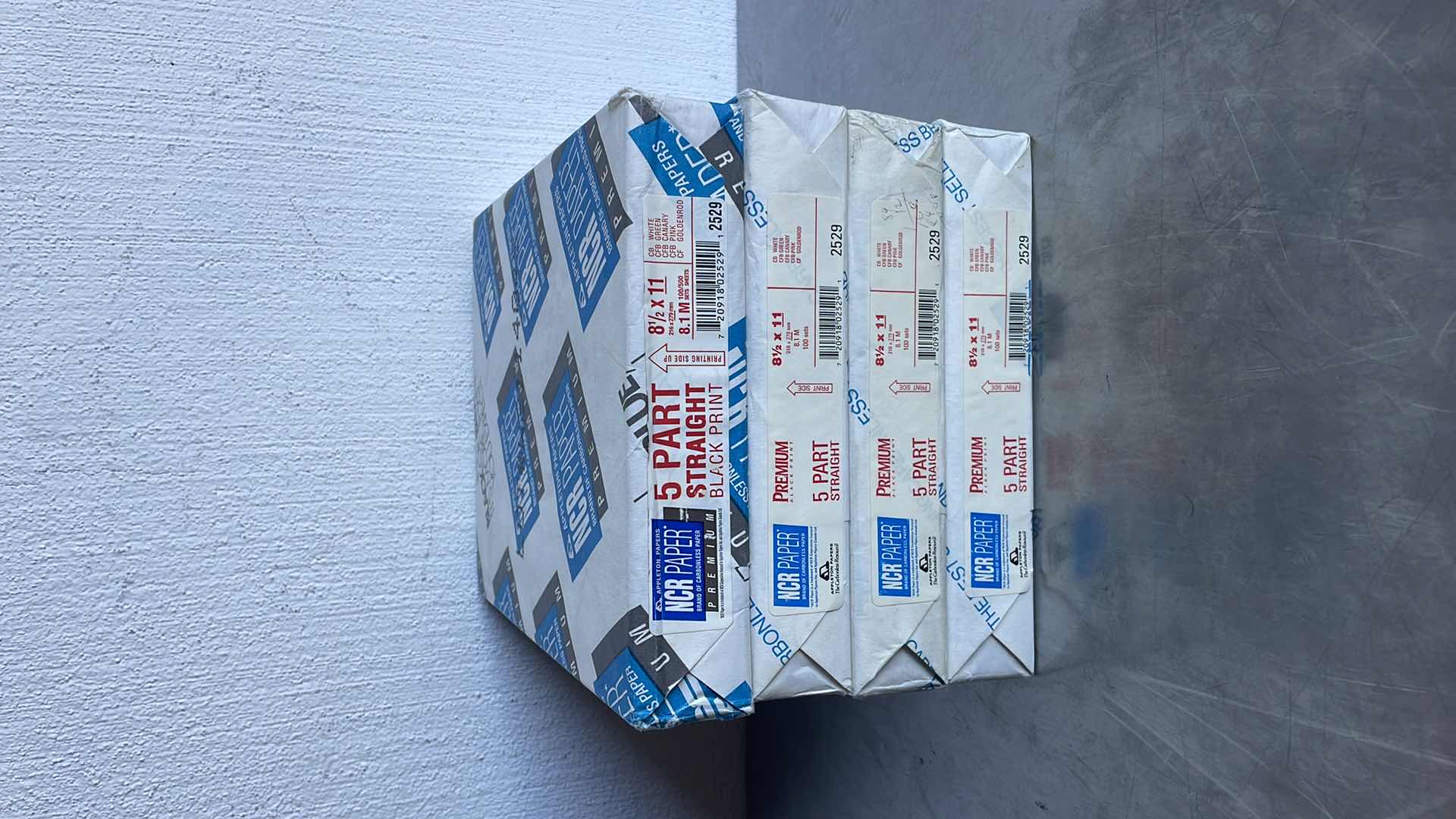 Photo 1 of NCR PAPER BRAND OF CARBONLESS PAPER PREMIUM 5 PART STRAIGHT