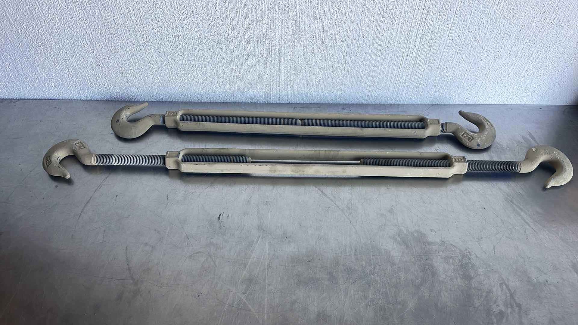 Photo 1 of 3/4” DOUBLE HOOK TURNBUCKLES 28”-45”