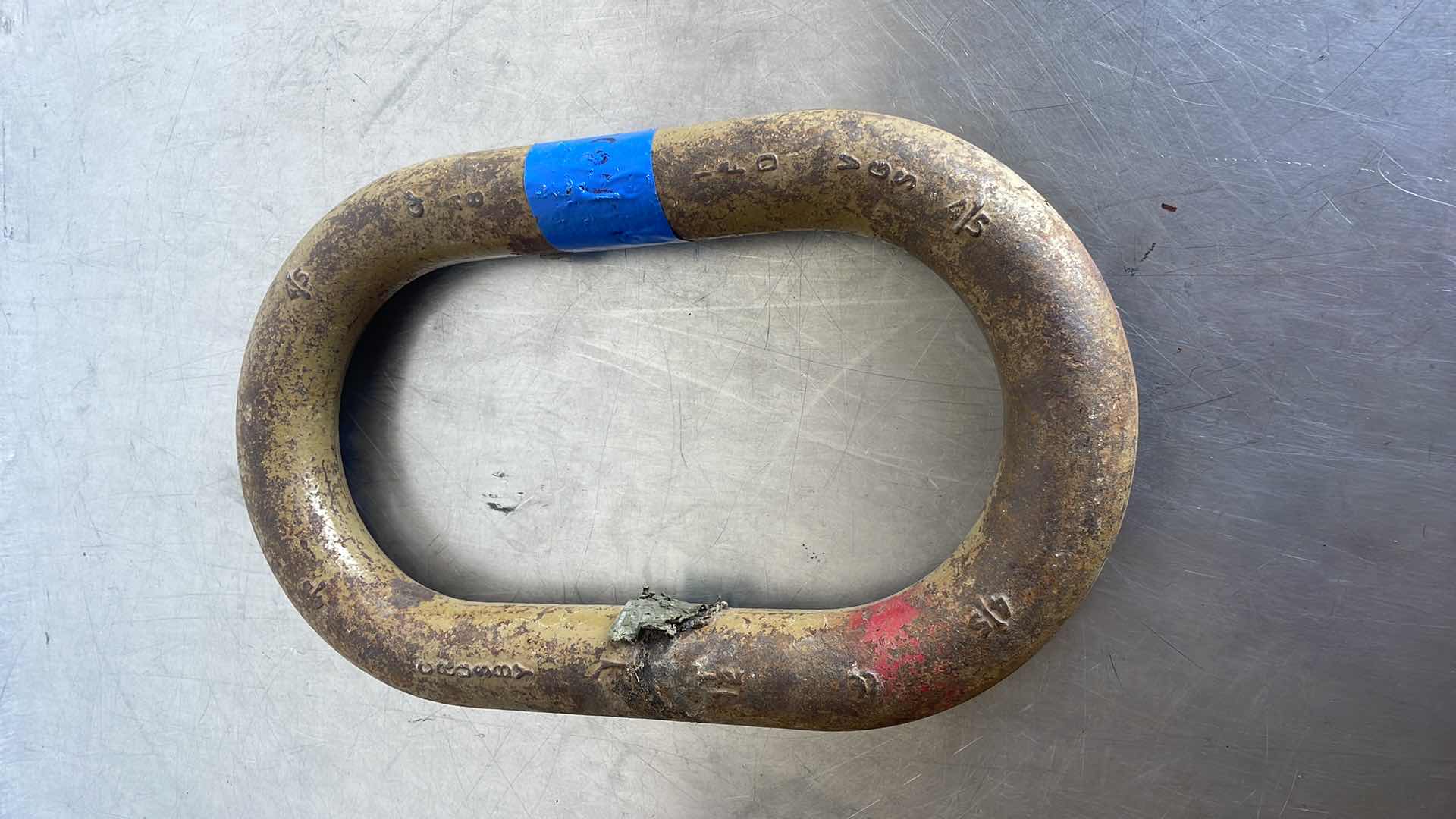 Photo 1 of CROSBY 1-1/2" A-342W ALLOY MASTER LINK - 61100 LBS WLL - #3522216