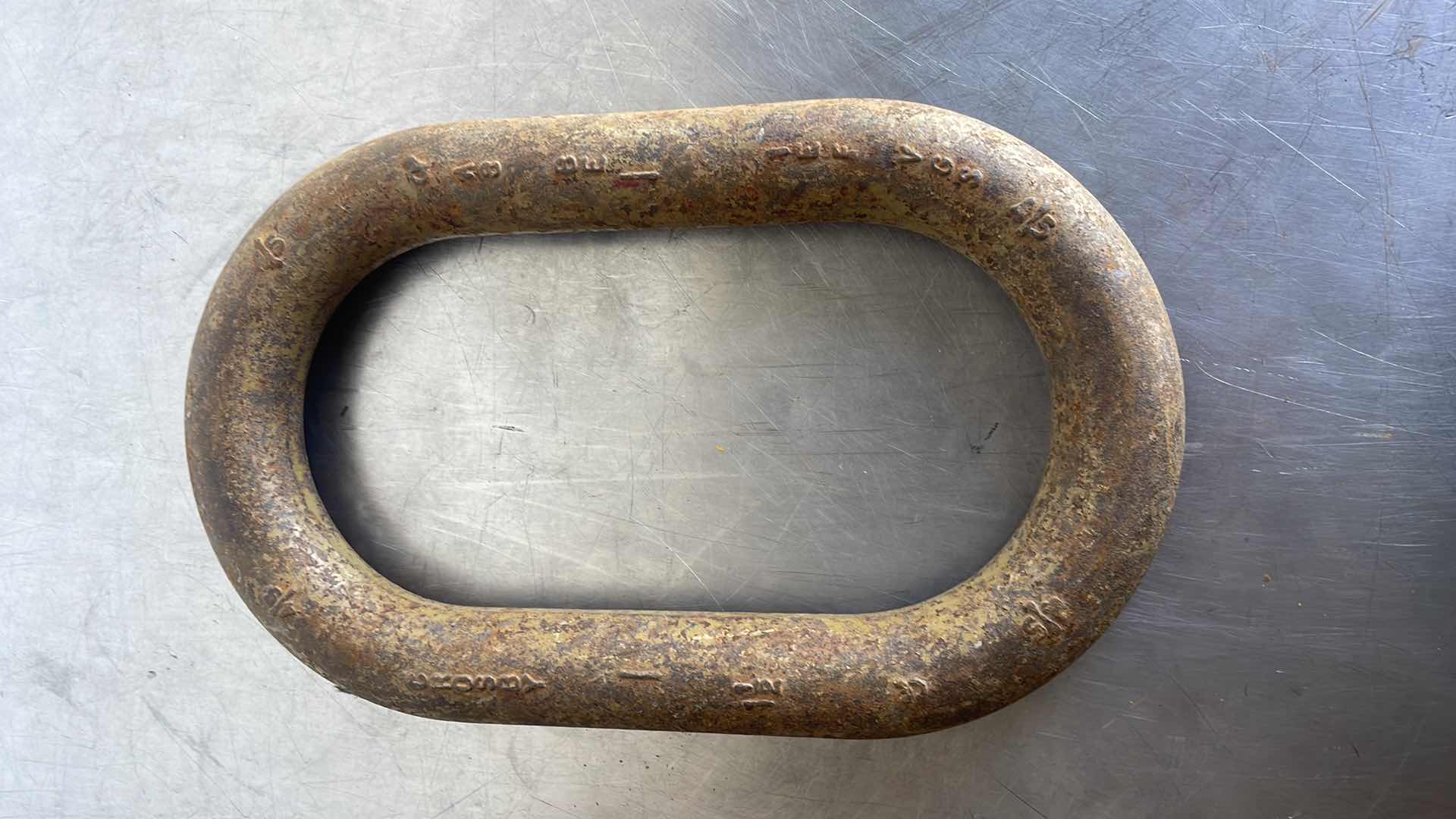 Photo 1 of CROSBY 1-1/2" A-342W ALLOY MASTER LINK - 61100 LBS WLL - #3522216