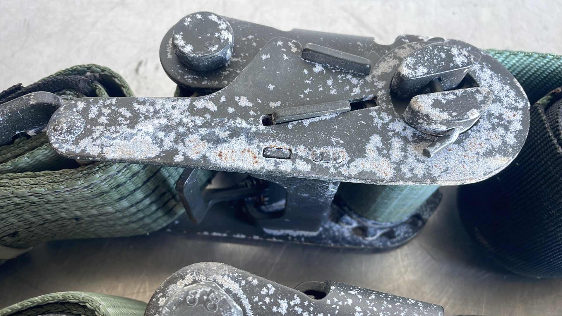 Photo 3 of HEAVYDUTY 3 ” RATCHETING STRAPS SLIGHT WATER DAMAGE