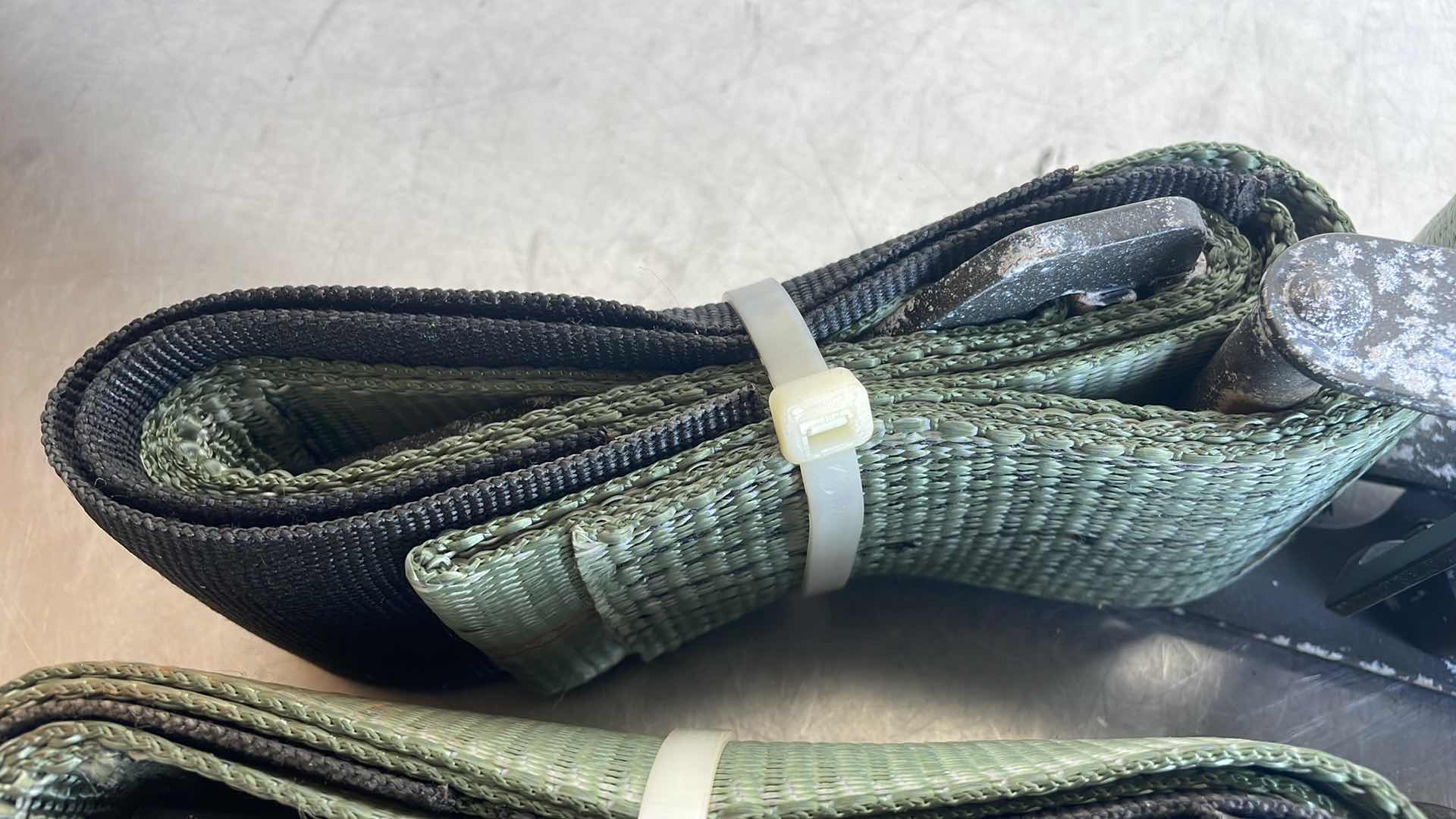 Photo 4 of HEAVYDUTY 3” RATCHETING STRAPS SLIGHT WATER DAMAGE