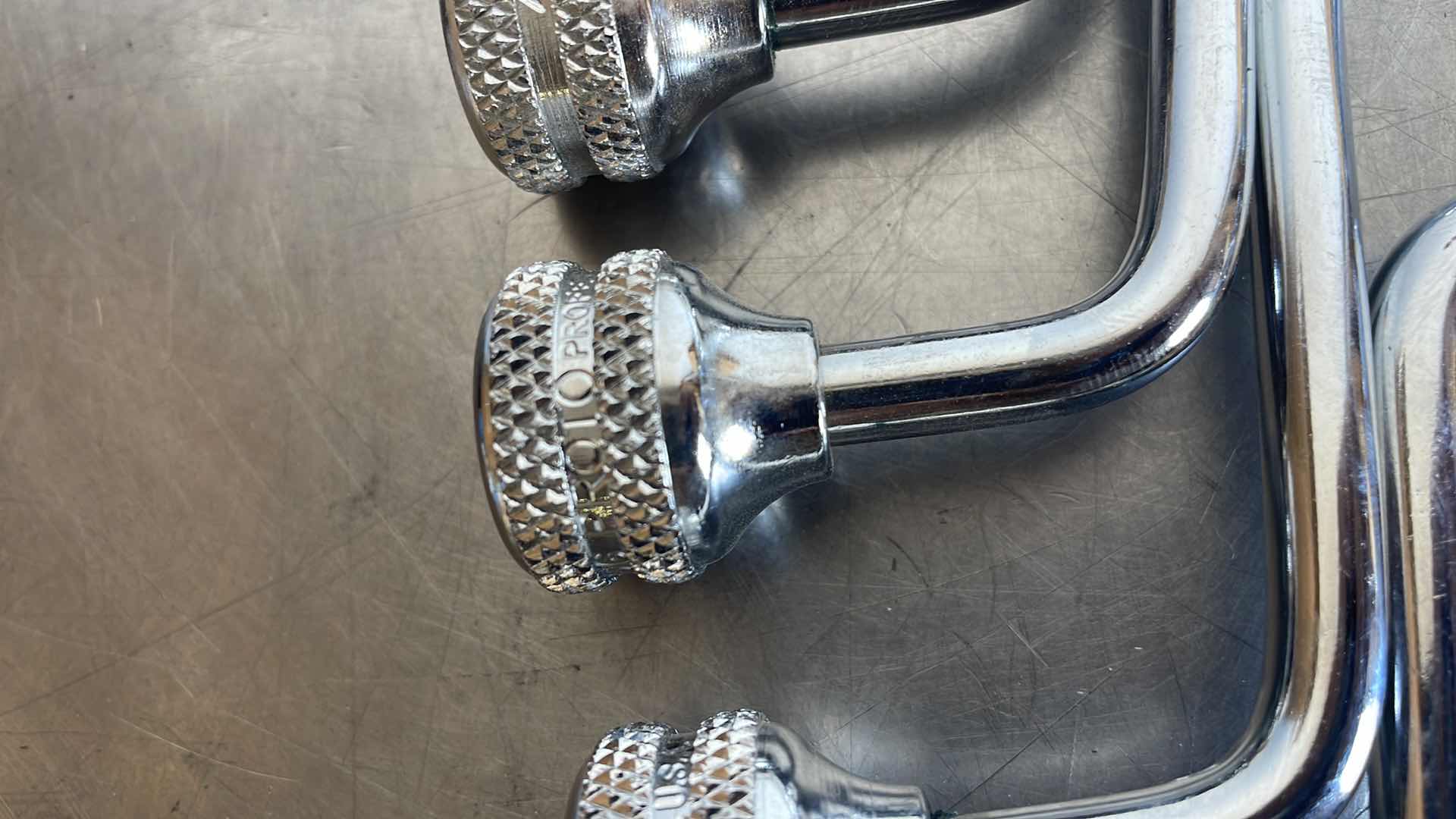 Photo 1 of PROTO SOCKET DRIVER: 1/4 IN DRIVE SIZE, 15 1/2”, PLAIN GRIP, ALLOY STEEL, CHROME (8)