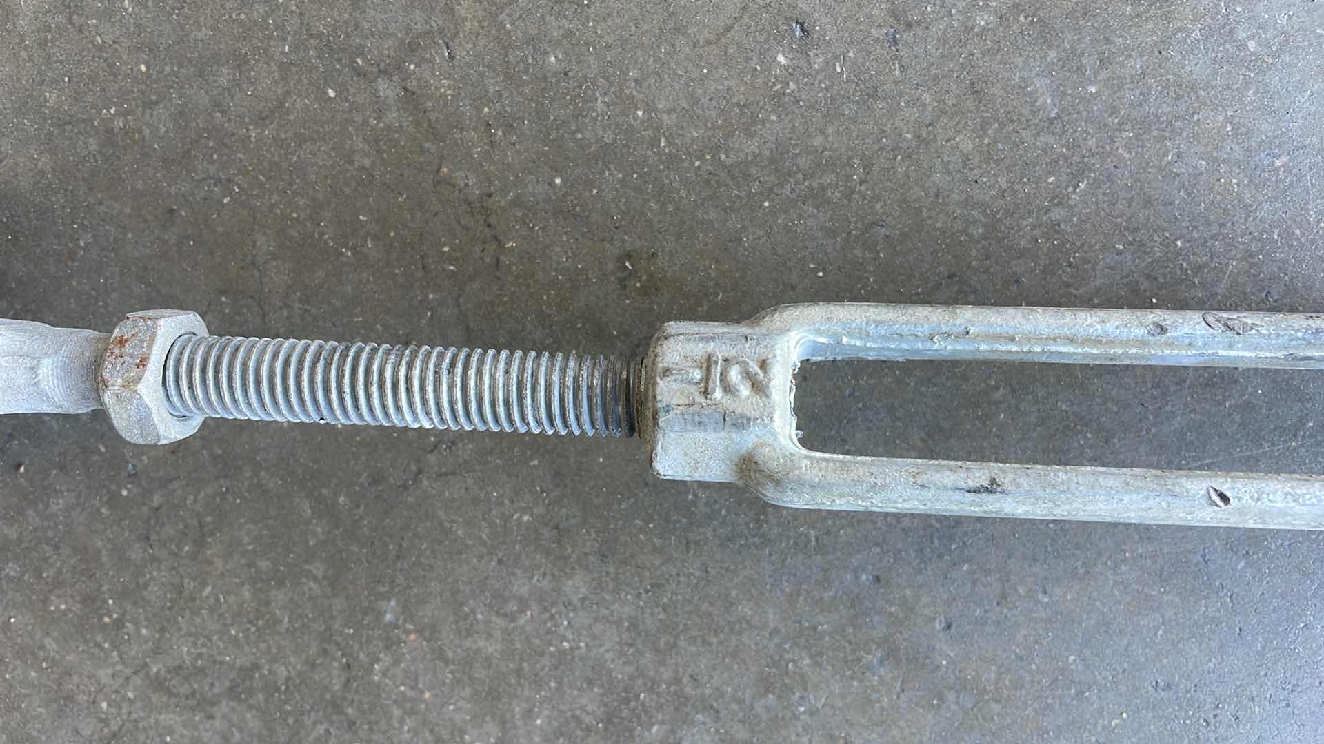 Photo 1 of SINGLE LEG WIRE ROPE ASSEMBLY WITH HOOKS 2 TON WLL (2)