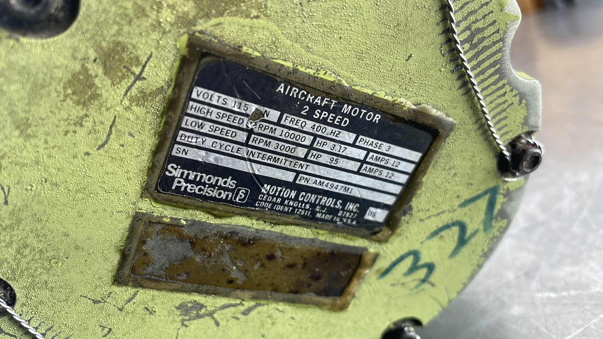 Photo 1 of SIMMONDS AR7077M1 ELECTROMECHANICAL TRIM CONTROL
ACTUATOR FOR BOEING 737