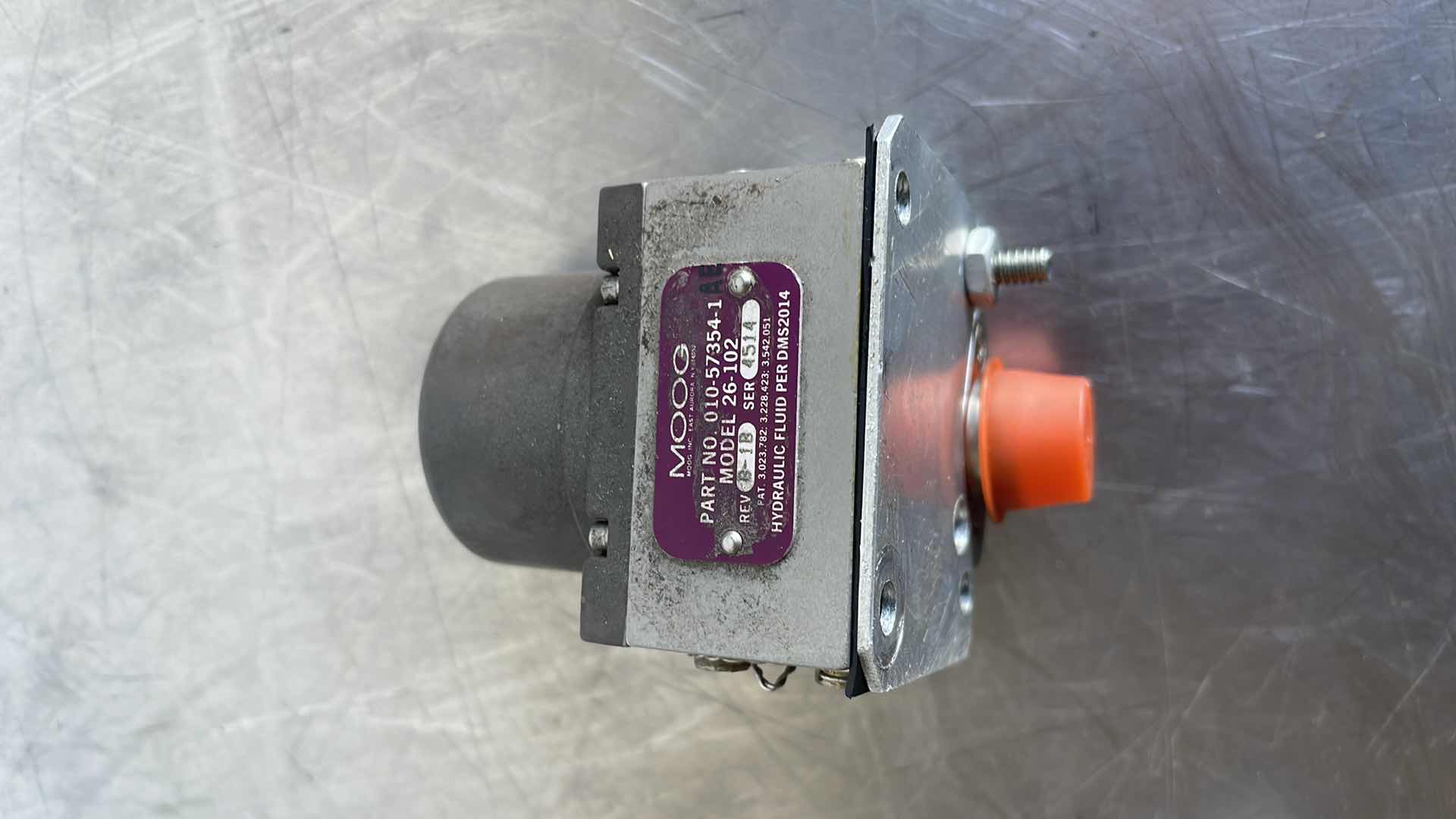 View 1 of MOOG 010-57354-1 FLOW CONTROL SERVOVALVE FOR BOEING 737 747 757 767 AIRCRAFT
