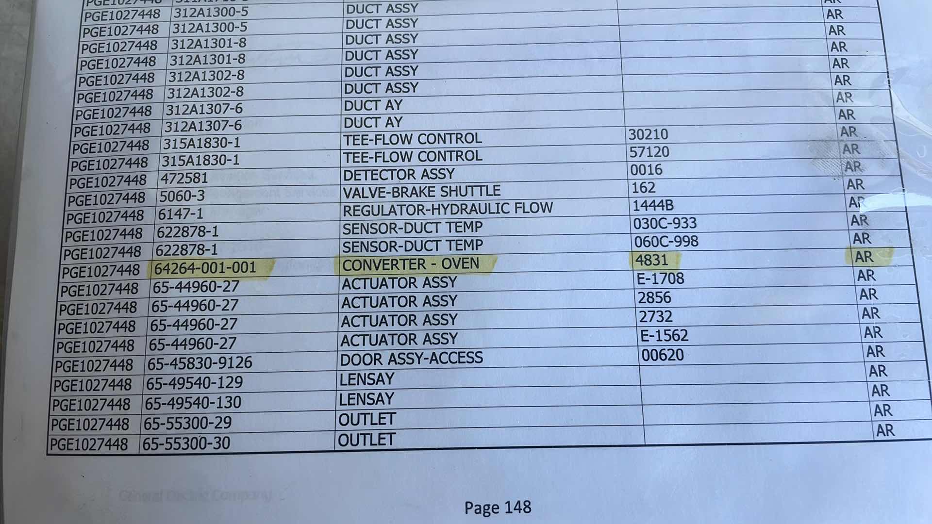 Photo 1 of RUMBOLD 64264-001-001 OVEN CONTROLLER CONVERTER FOR
BOEING 737 - 300