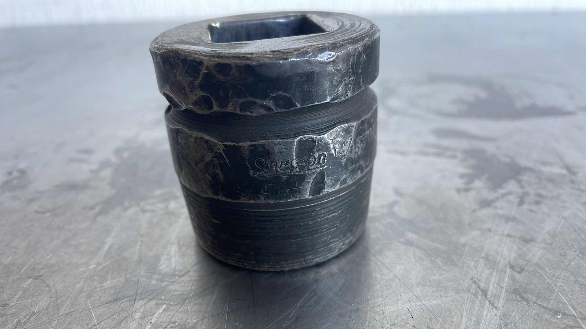 Photo 1 of SNAP ON IM726, 1" DRIVE 4-POINT SAE 13/16" SHALLOW SINGLE SQUARE IMPACT SOCKET