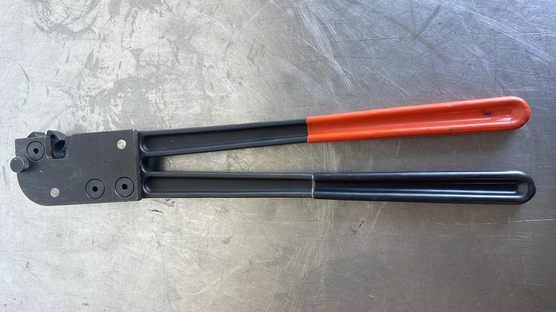 Photo 1 of GRANCO INDUSTRIES 8557 MANUAL
COMPRESSION CRIMPER CRIMP
TOOL, 2 THRU 8 AWG WIRE