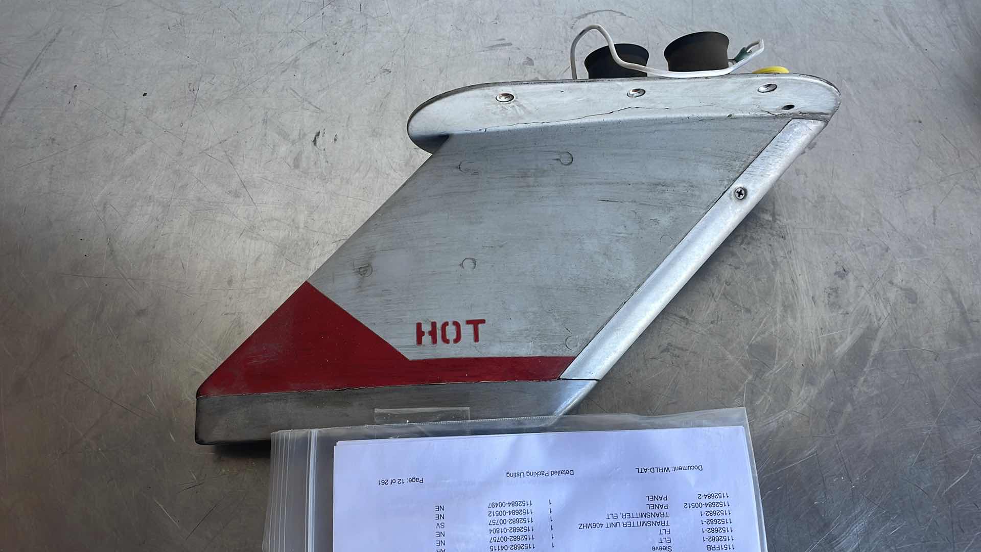 Photo 4 of ELECTROFILM 112190-5 HEATER DRAIN MAST FOR C-17 MCDONNEI
DOUGLAS DC-10 AIRCRAFT