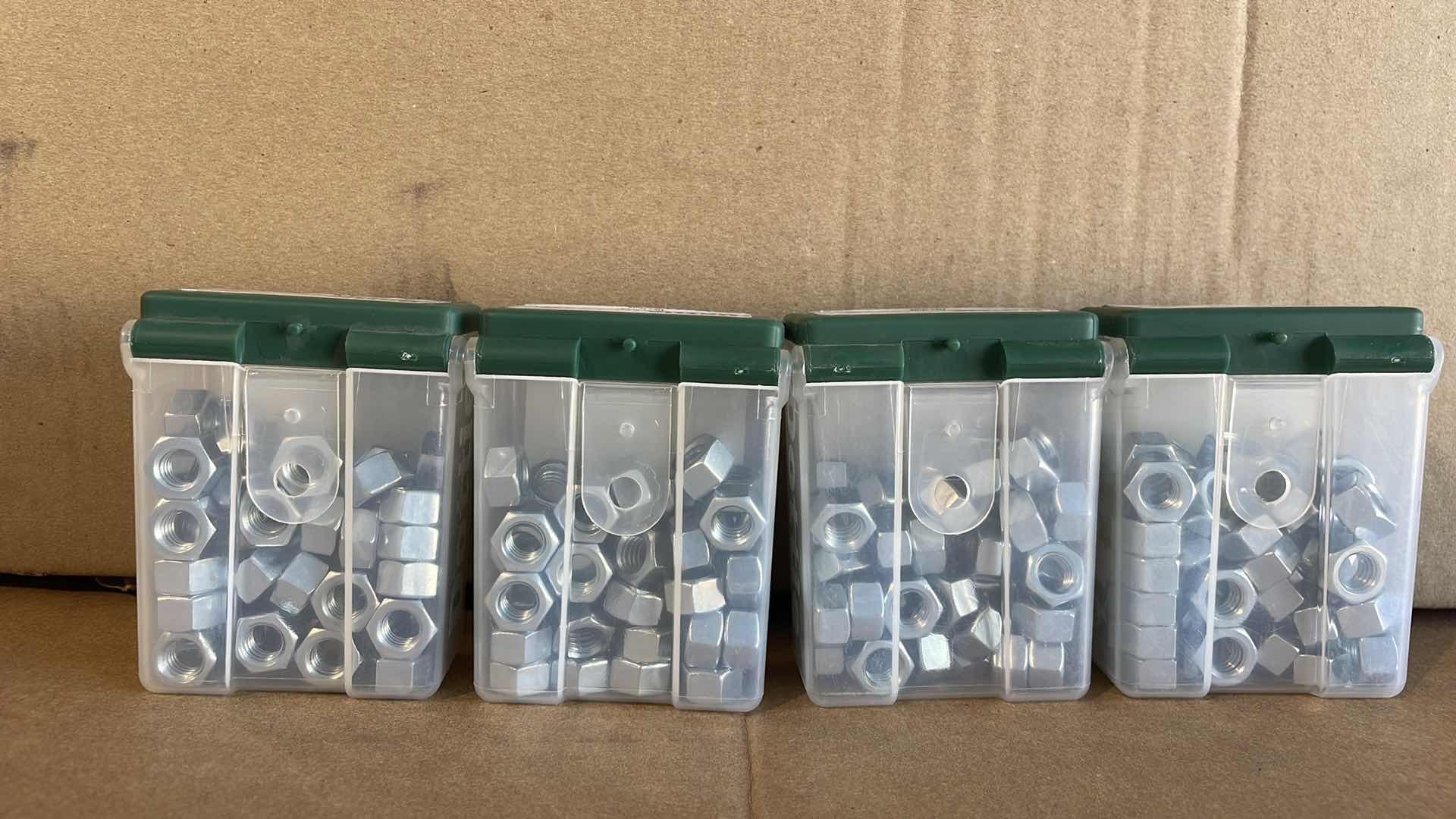 Photo 1 of DOTTIE HEX NUTS ZINC PLATED 3/8-16 200 PCS