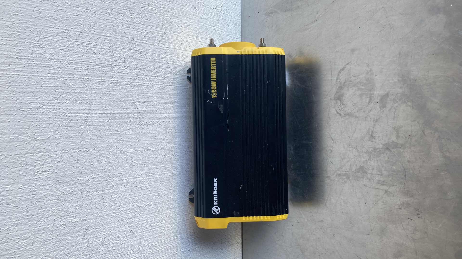 View 1 of KRIEGER 1500 WATTS POWER INVERTER
12V TO 110V, MODIFIED SINE WAVE CAR
INVERTER