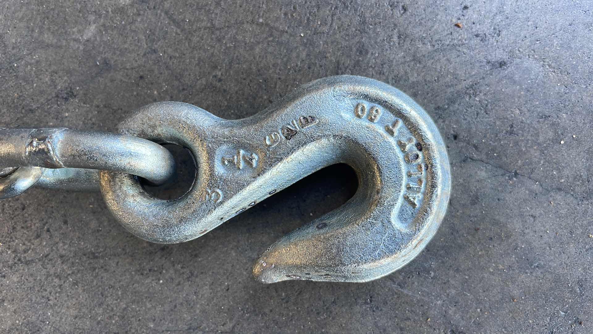 Photo 1 of 66” CHAIN WITH 1/4” HOOK (2)