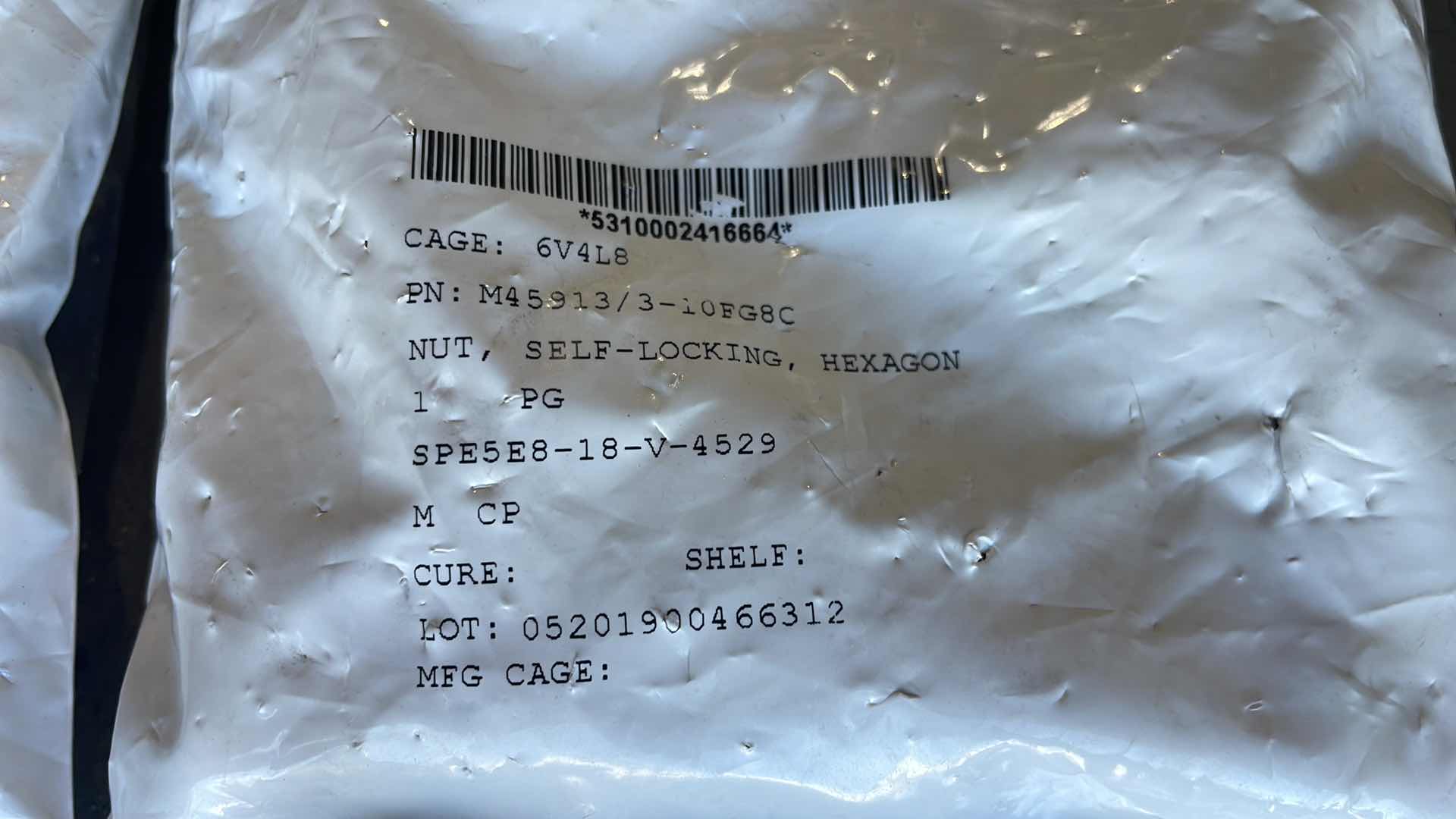 Photo 1 of 5/8-18 SELF LOCKING HEX NUTS (100)