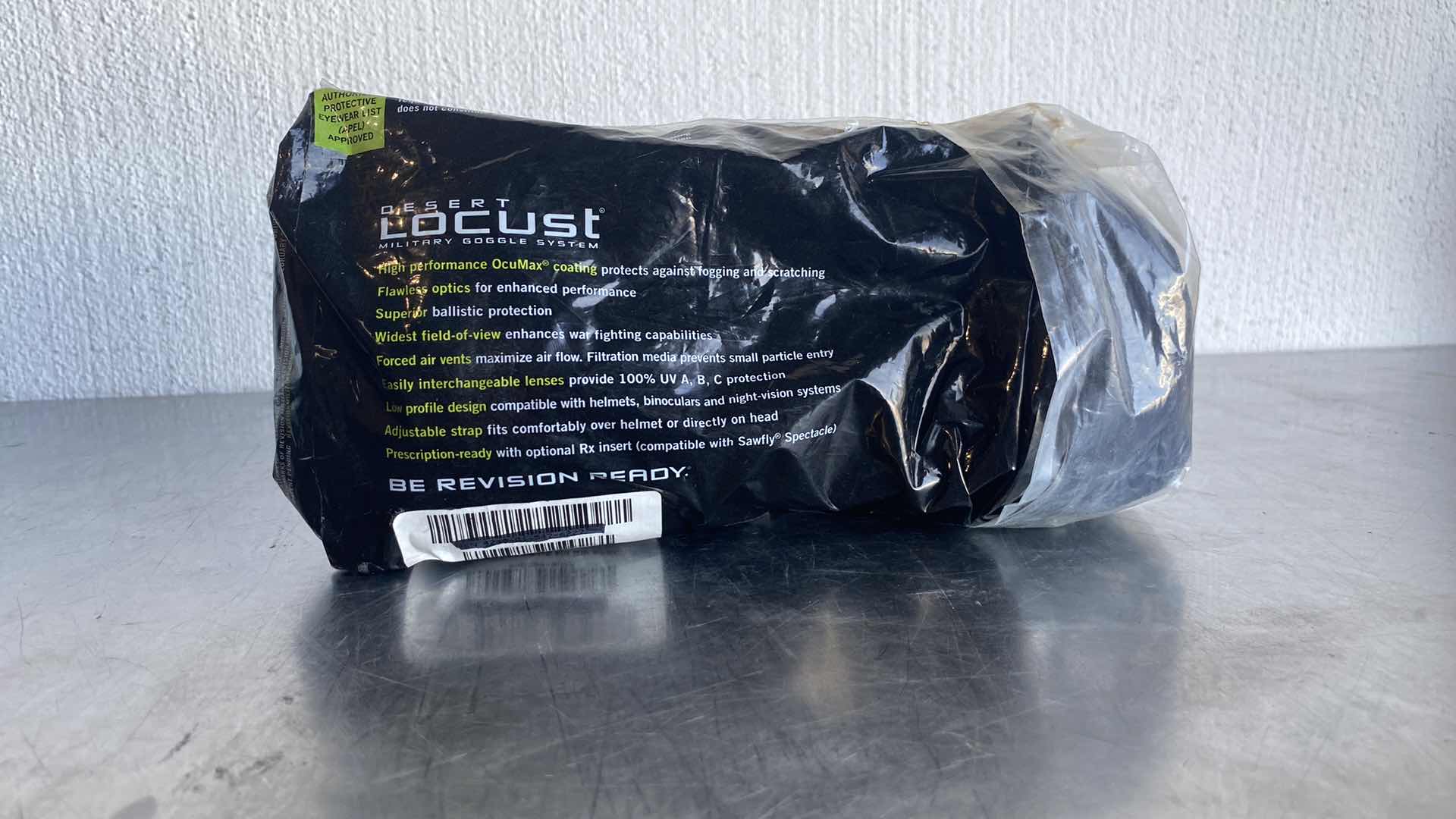 Photo 1 of DESERT LOCUST MILITARY GOGGLE SYSTEM REVISION MADE IN USA