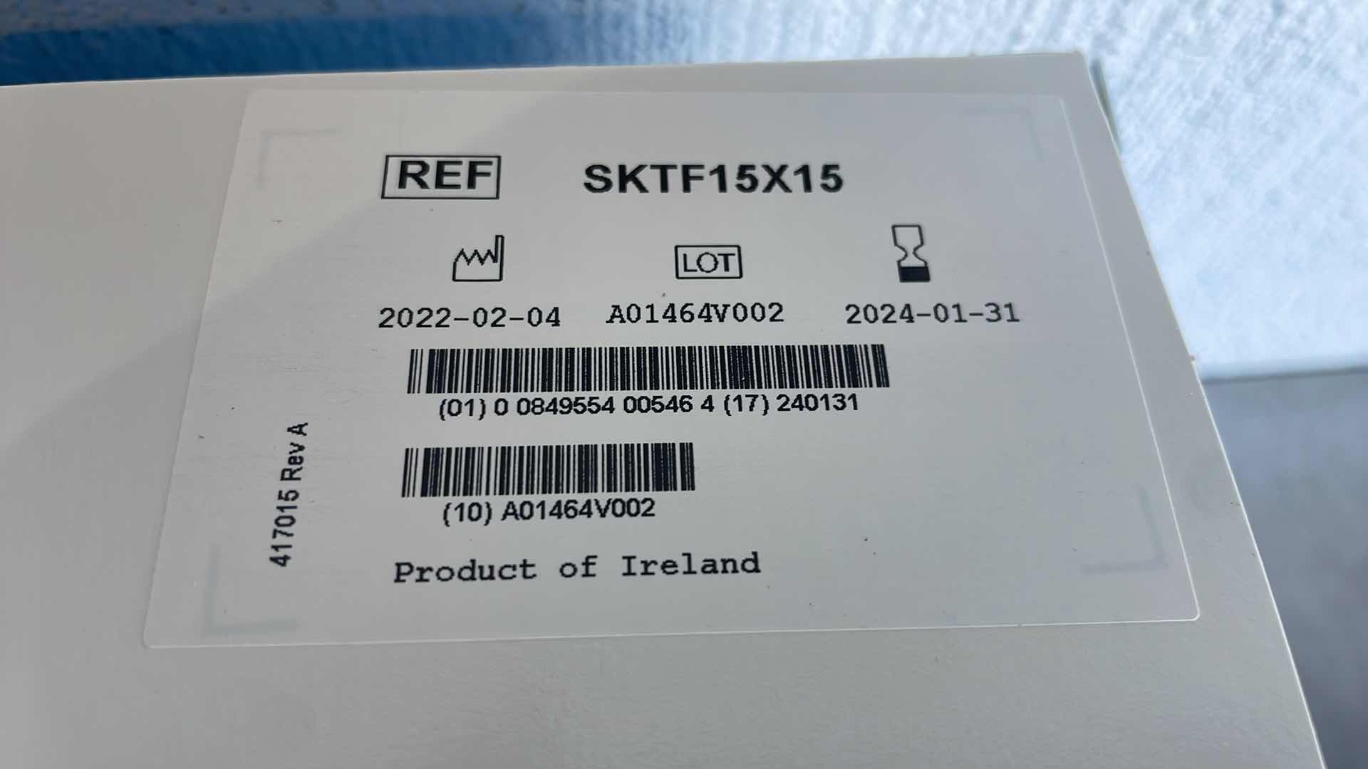 Photo 1 of KCI SNAP ADVANCED DRESSING KIT
15 CM X 15 CM DRESSING KIT
13 CM X 13 CM FOAM (4)