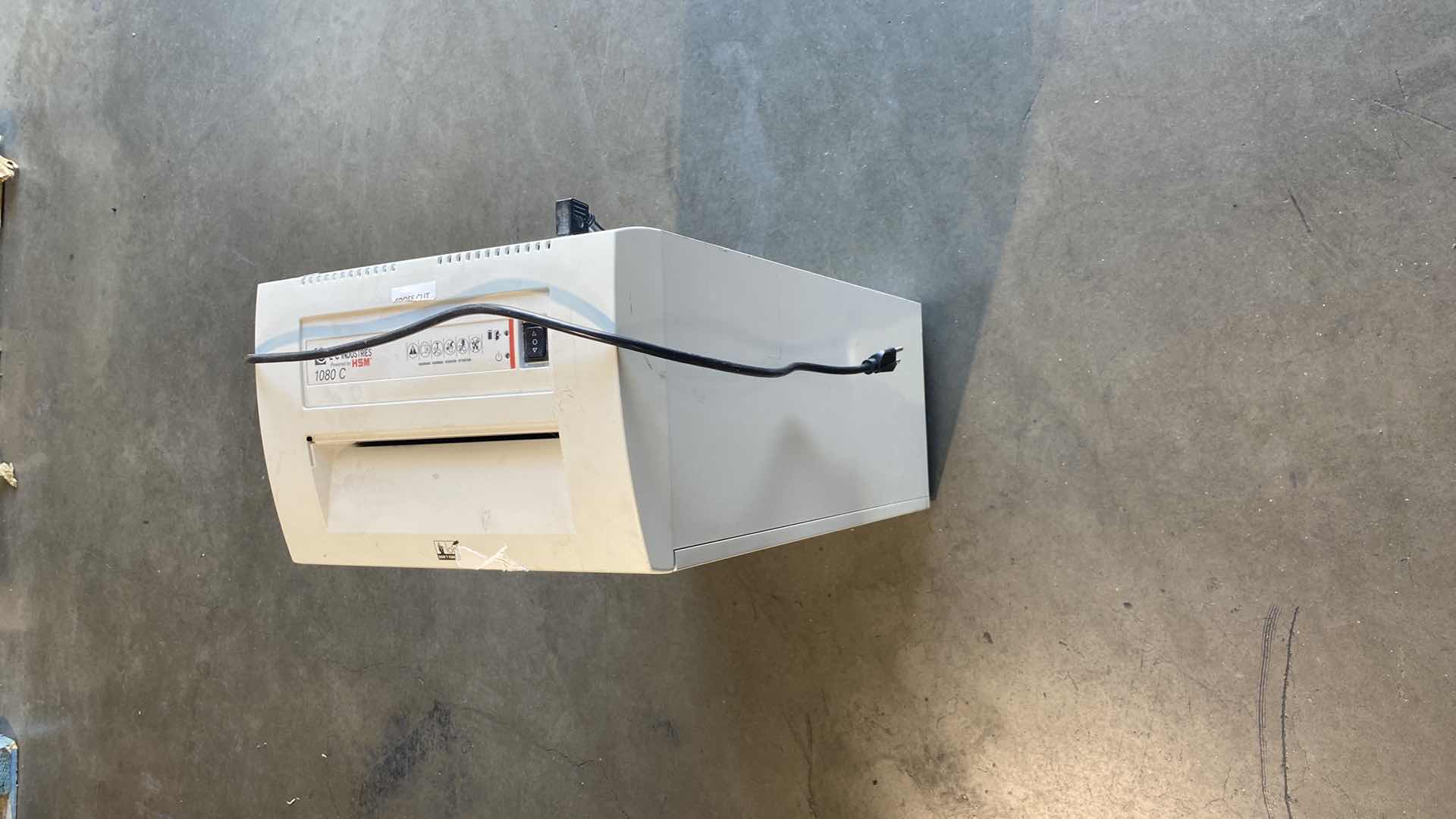 Photo 1 of LC INDUSTRIES 1080 C PAPER SHREDDER