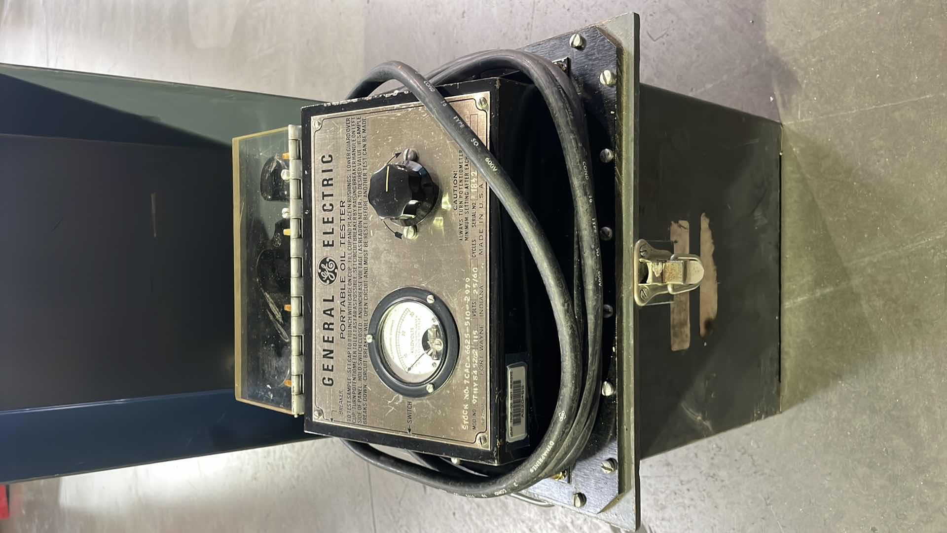 Photo 1 of GENERAL ELECTRIC PORTABLE OIL TESTER