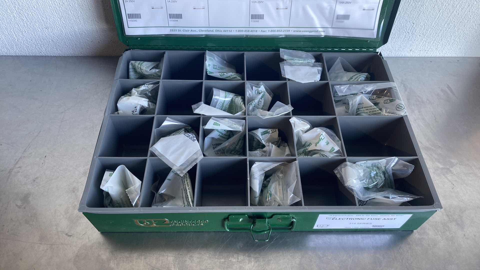 Photo 1 of ENGINEERED PRODUCTS ELECTRONIC FUSE ASST 314 SERIES