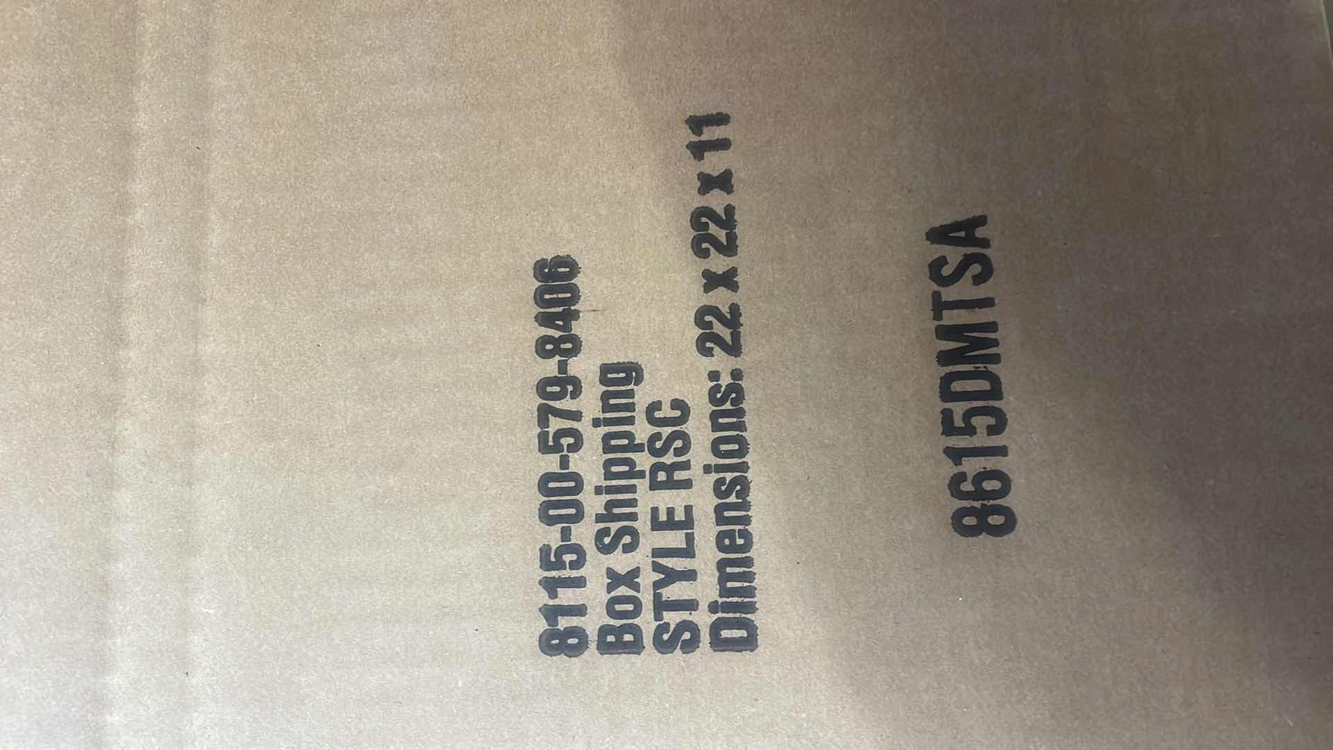 Photo 1 of PALLET OF TRIPLE WALLED CORRUGATED FIBERBOARD 22” x 22” x 11” THICK CARDBOARD 28 BOXES