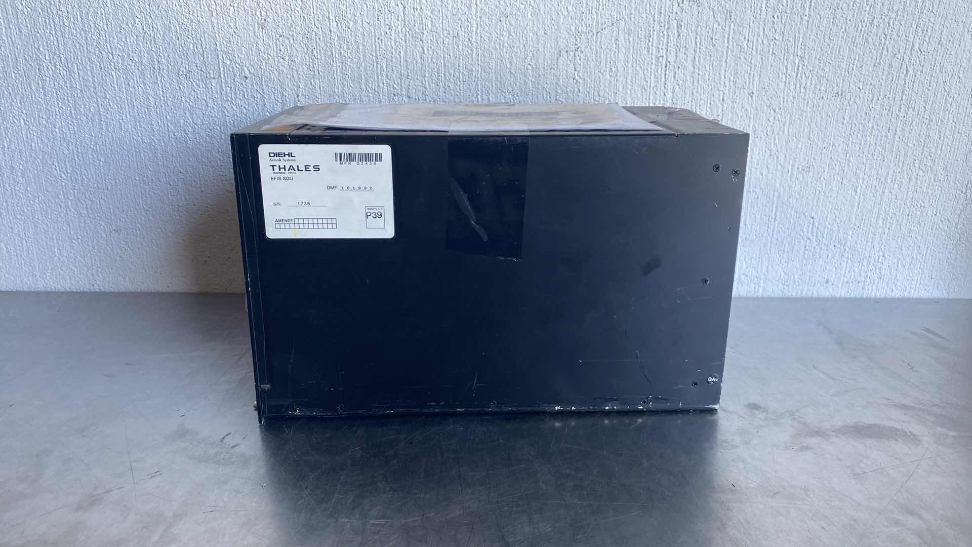 Photo 1 of DIEHL THALES 9612660321 EFIS SGU SYMBOL GENERATOR FOR AIRBUS
A310 A300 AIRCRAFT