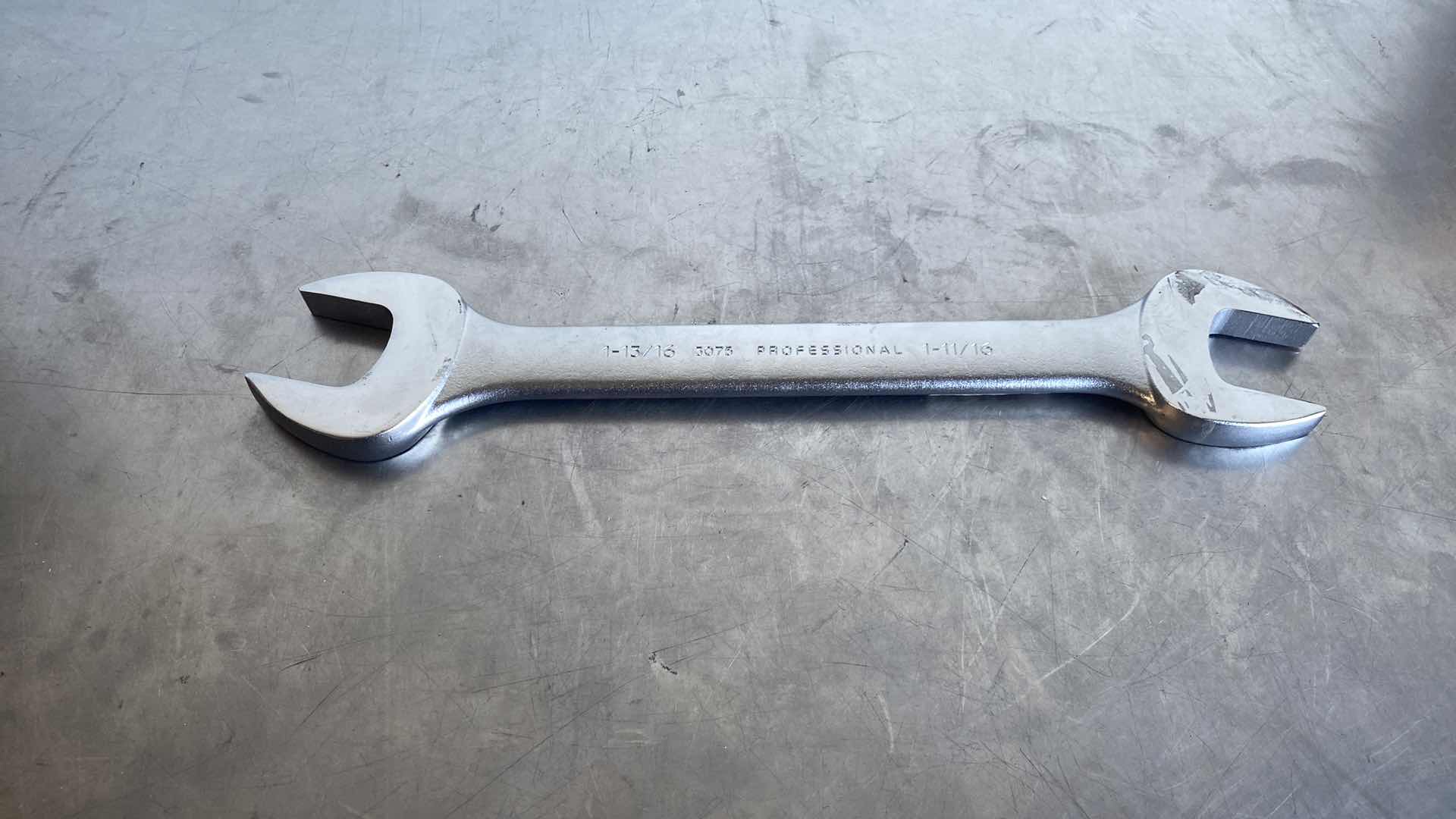 Photo 1 of OPEN END WRENCH 1-13/16 3075 PROFESSIONAL 1-11/16 MADE IN USA
