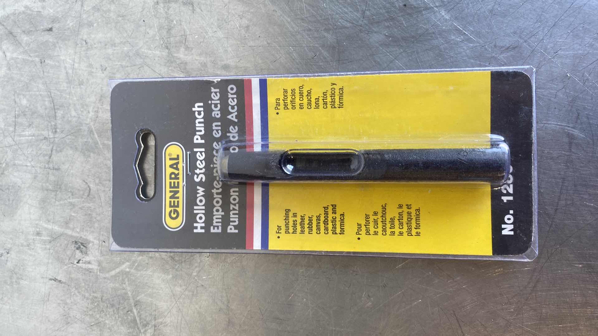 Photo 1 of GENERAL HOLLOW STEEL PUNCH (8)