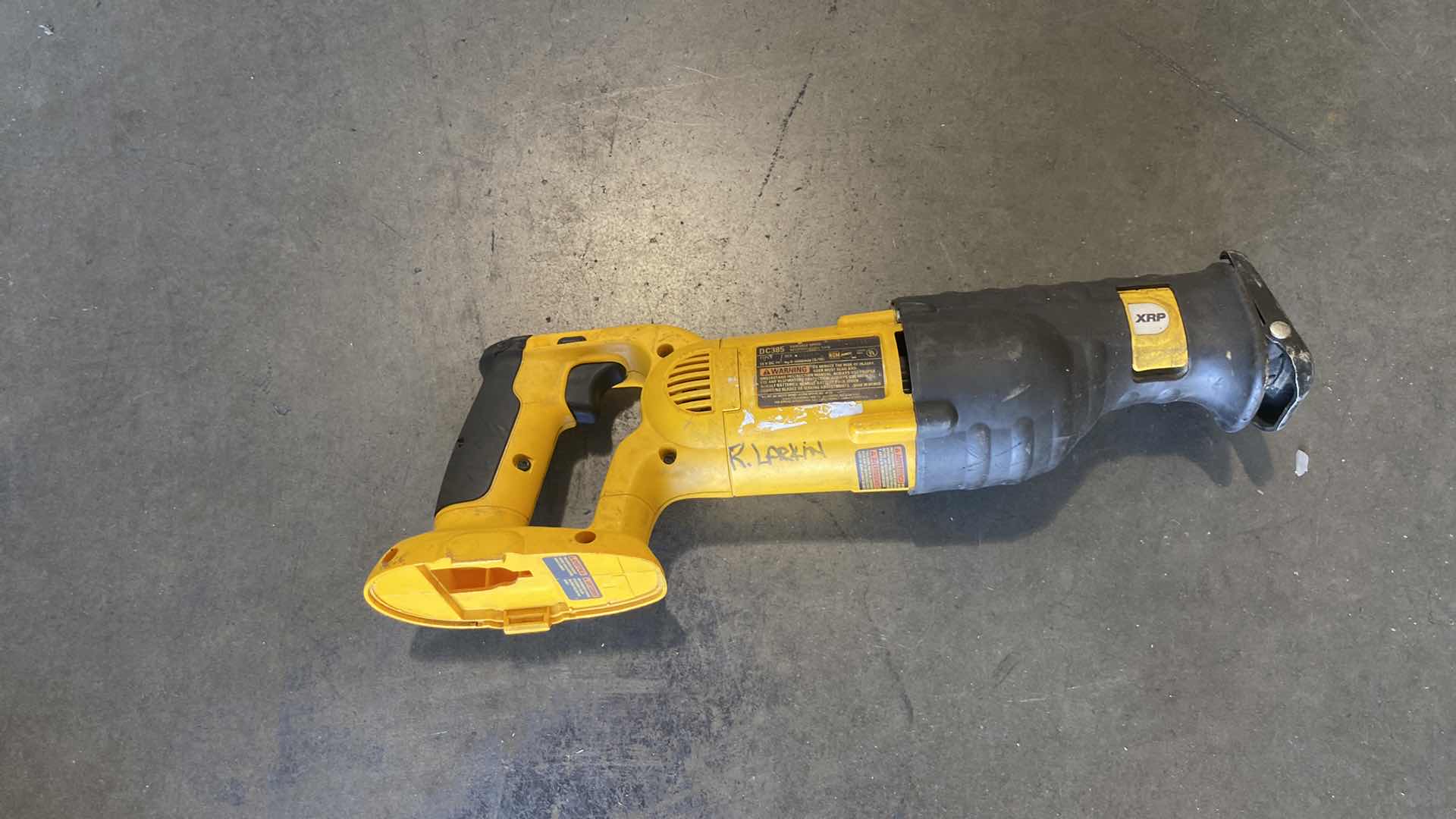 Photo 1 of DEWALT CORDLESS DRILL 18V DC925
DEWALT CORDLESS RECIPROCATING SAW 18V DC385
TESTIN WORKING